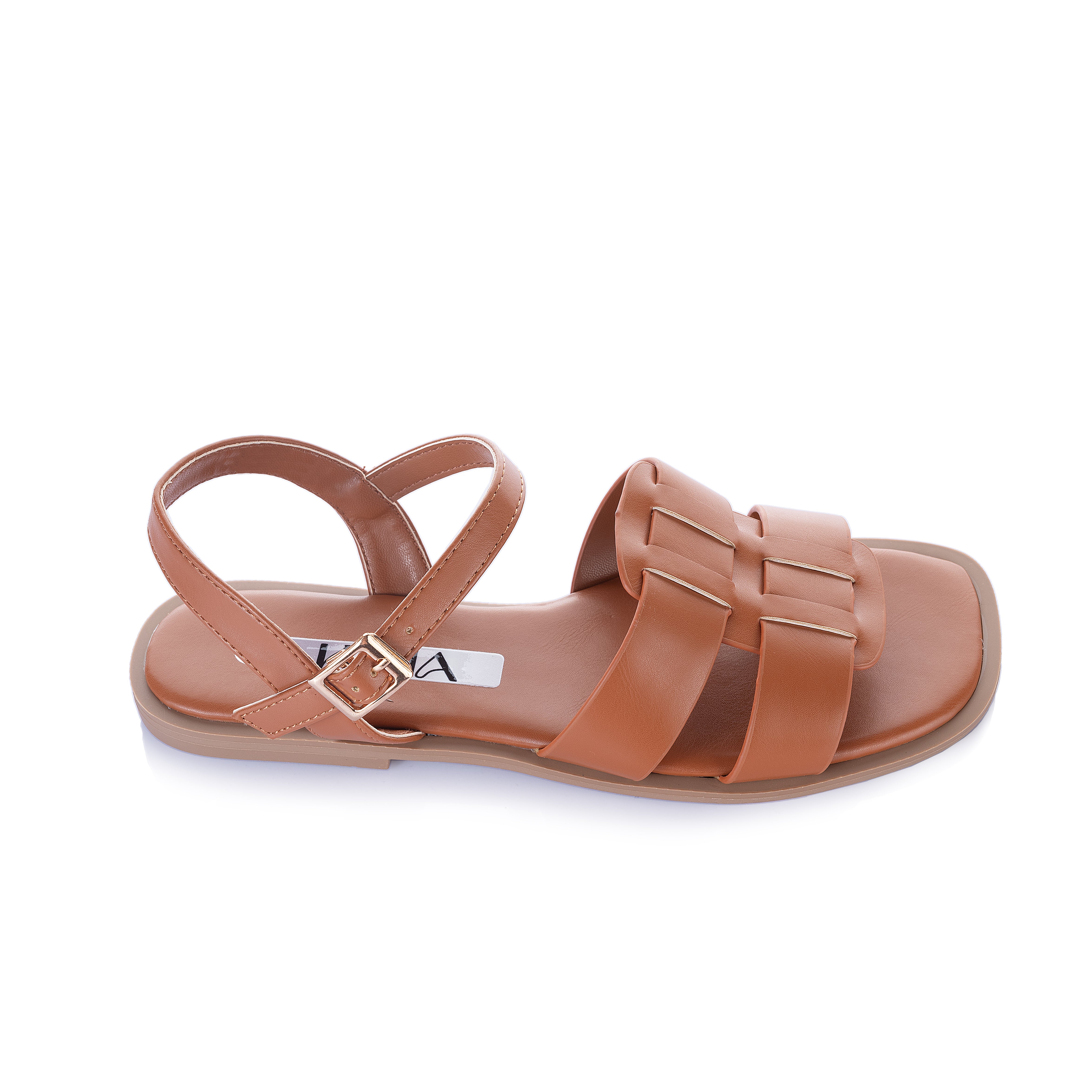 buckle leather sandals