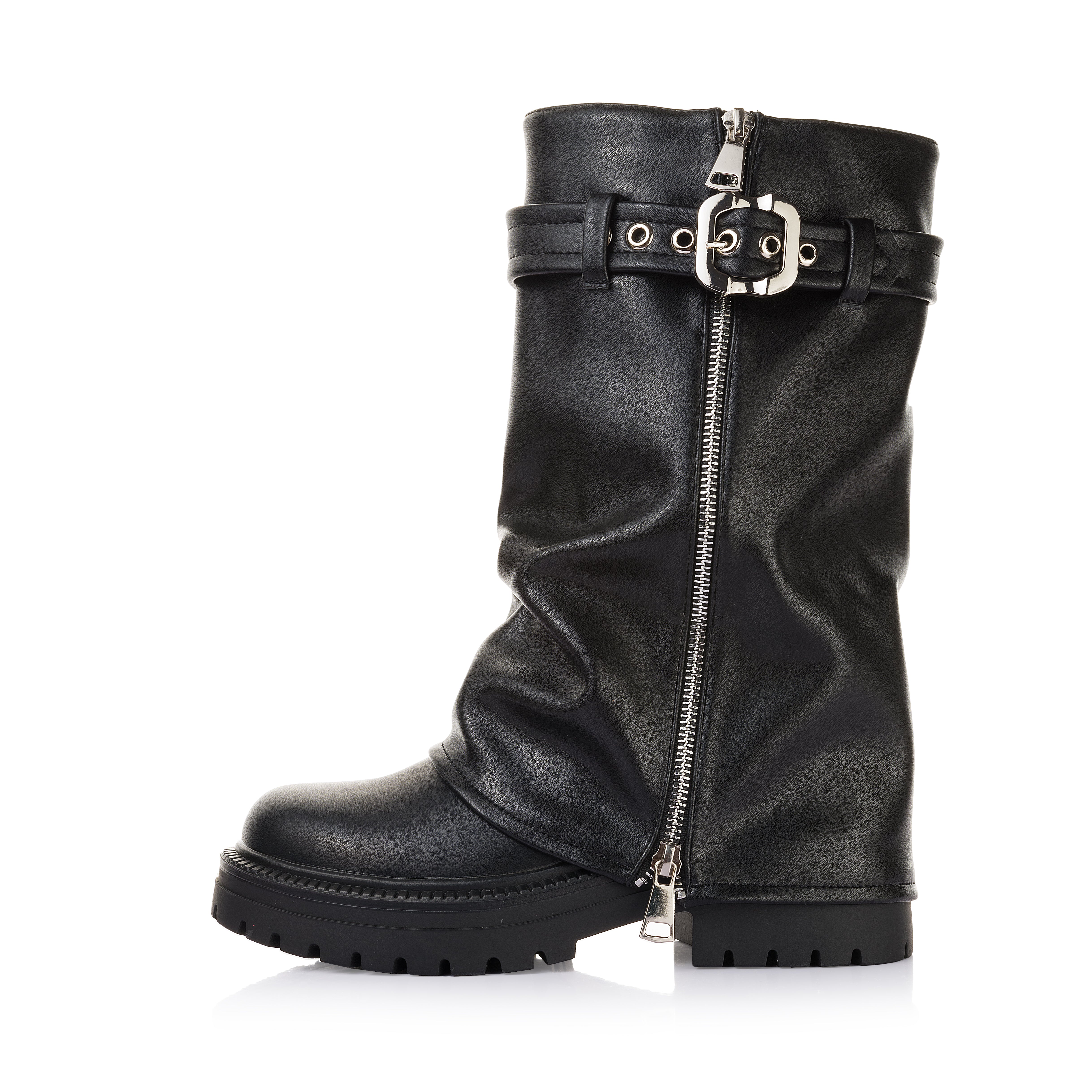 Zip Belt Boot