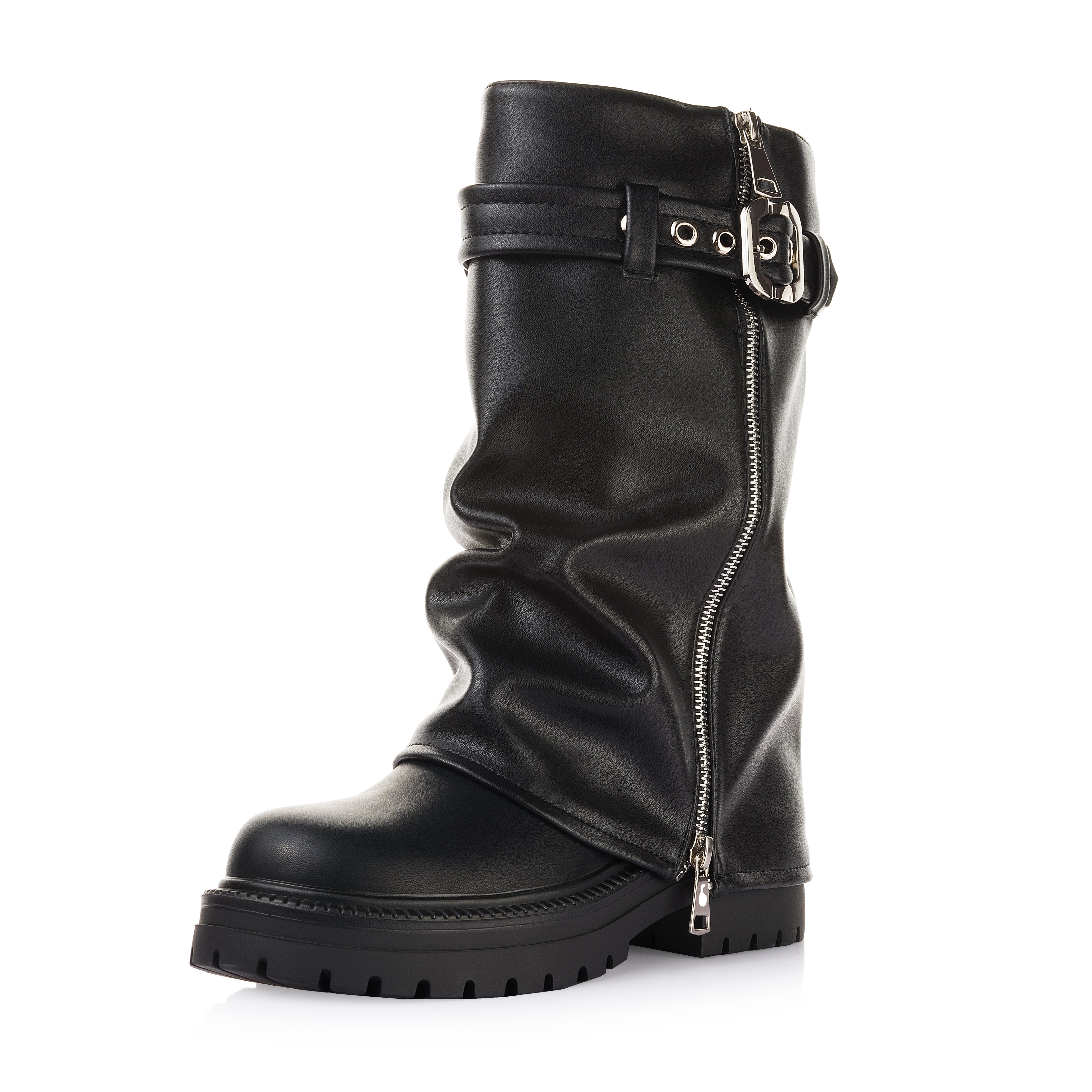 Zip Belt Boot