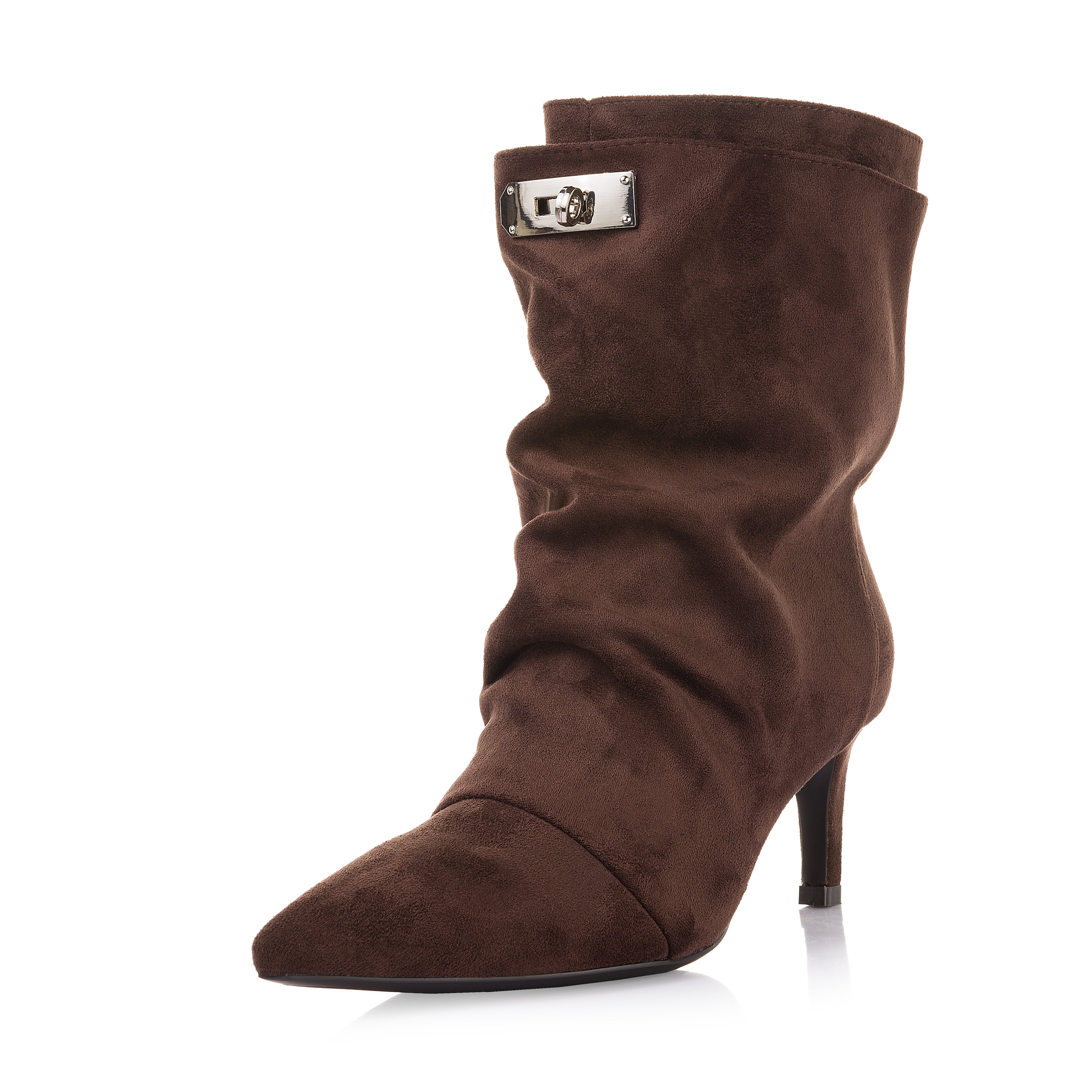 Clasp Suede Boot