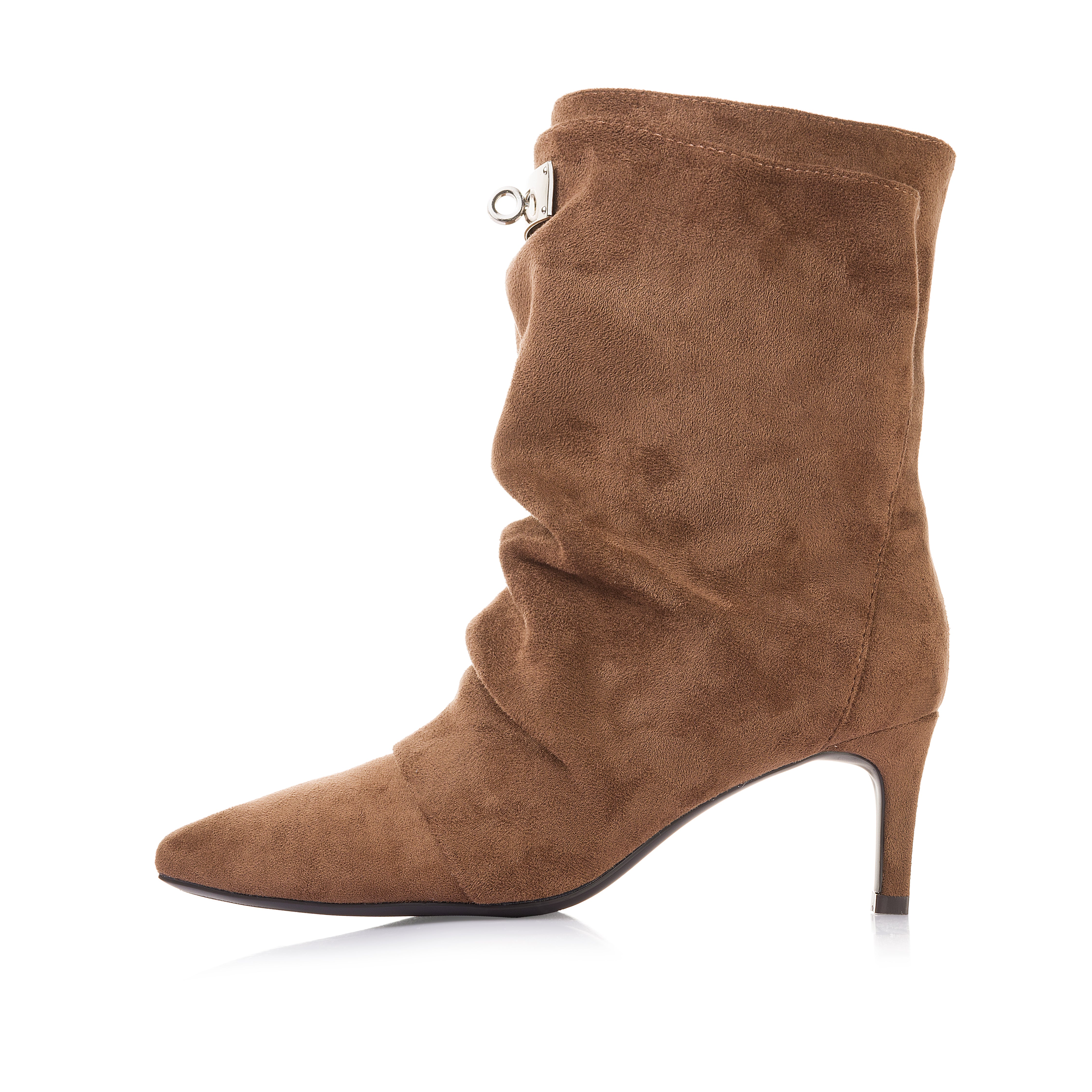 Clasp Suede Boot