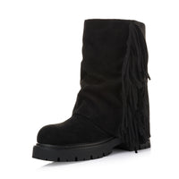 Fringe Suede Boot
