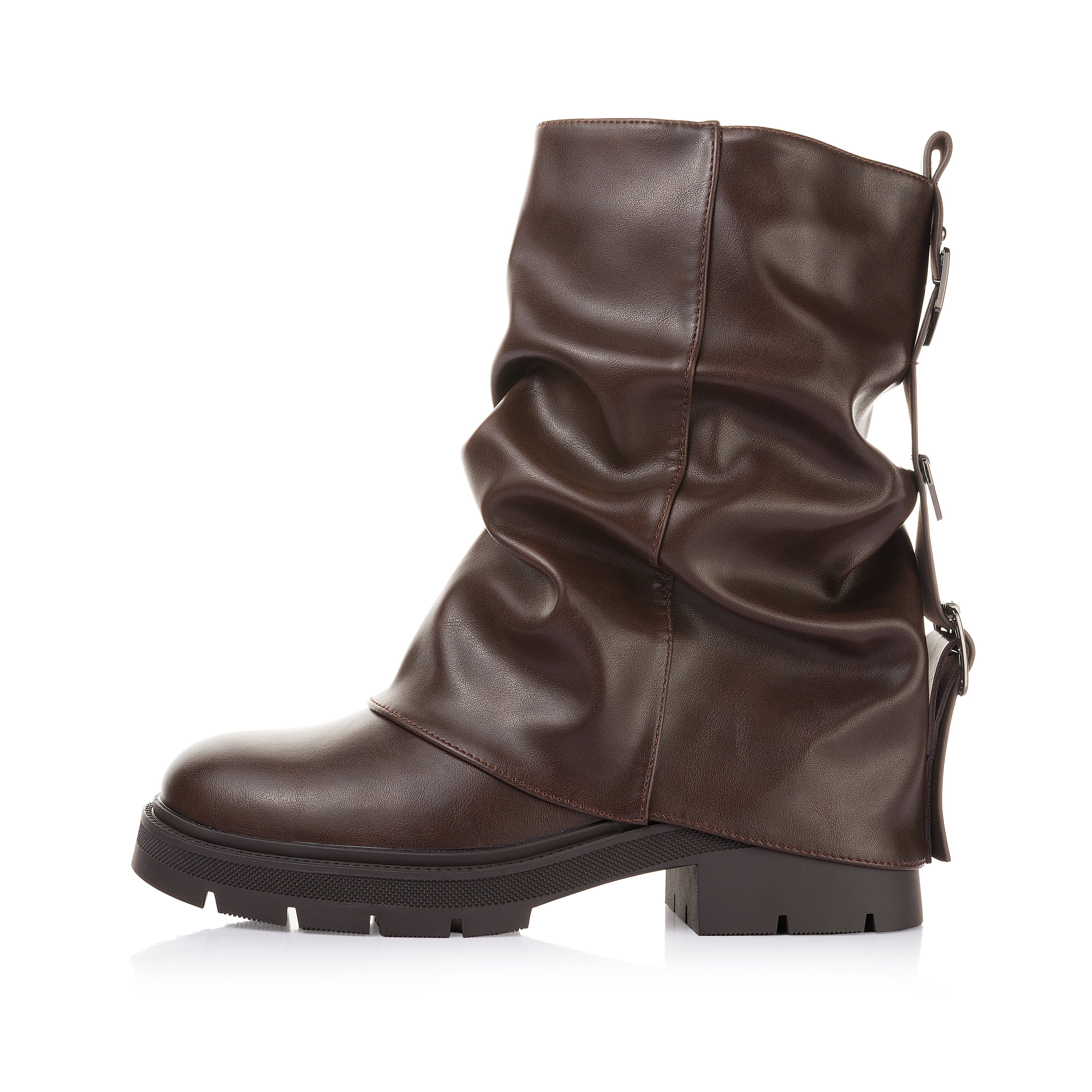 Buckle Platform Boot