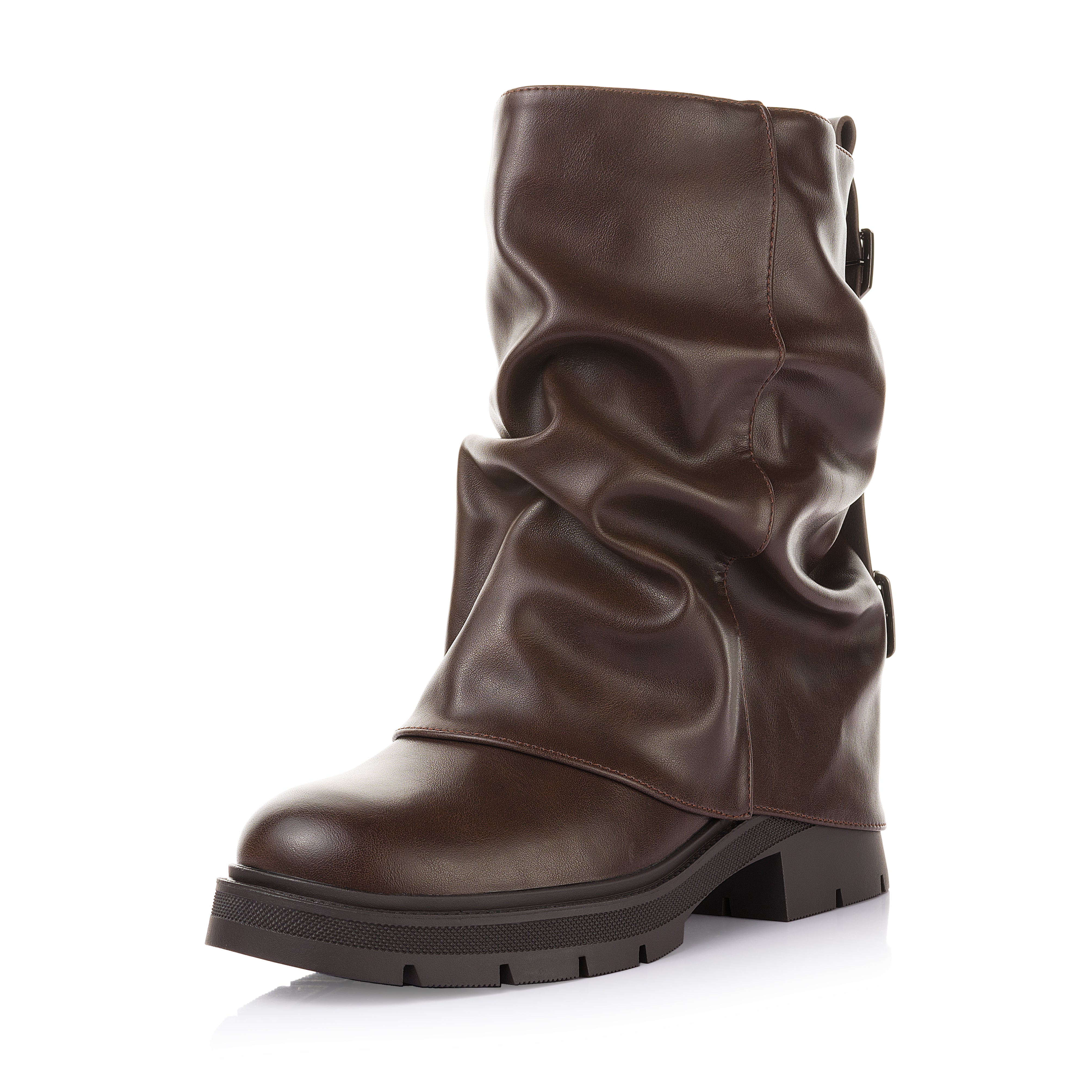 Buckle Platform Boot