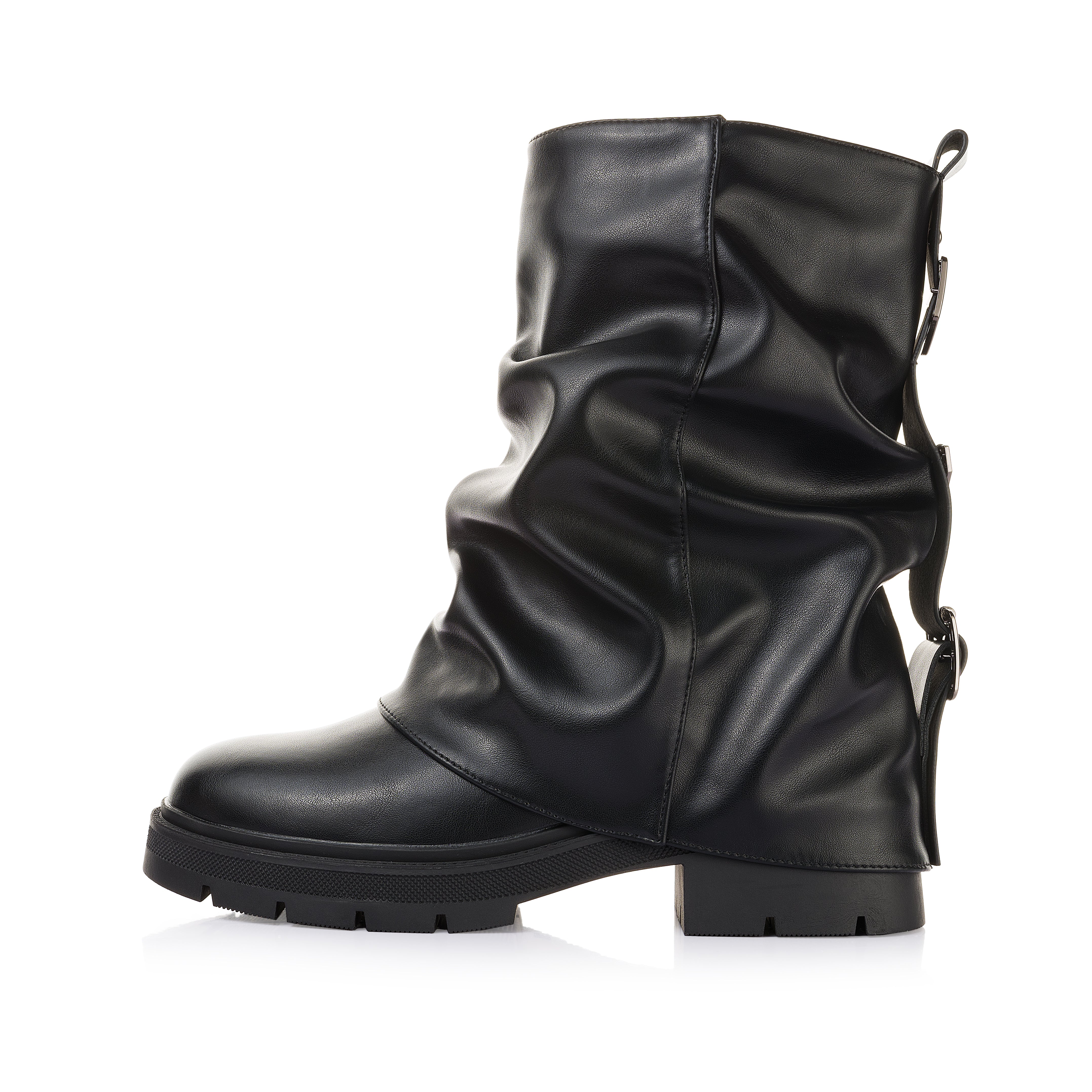 Buckle Platform Boot