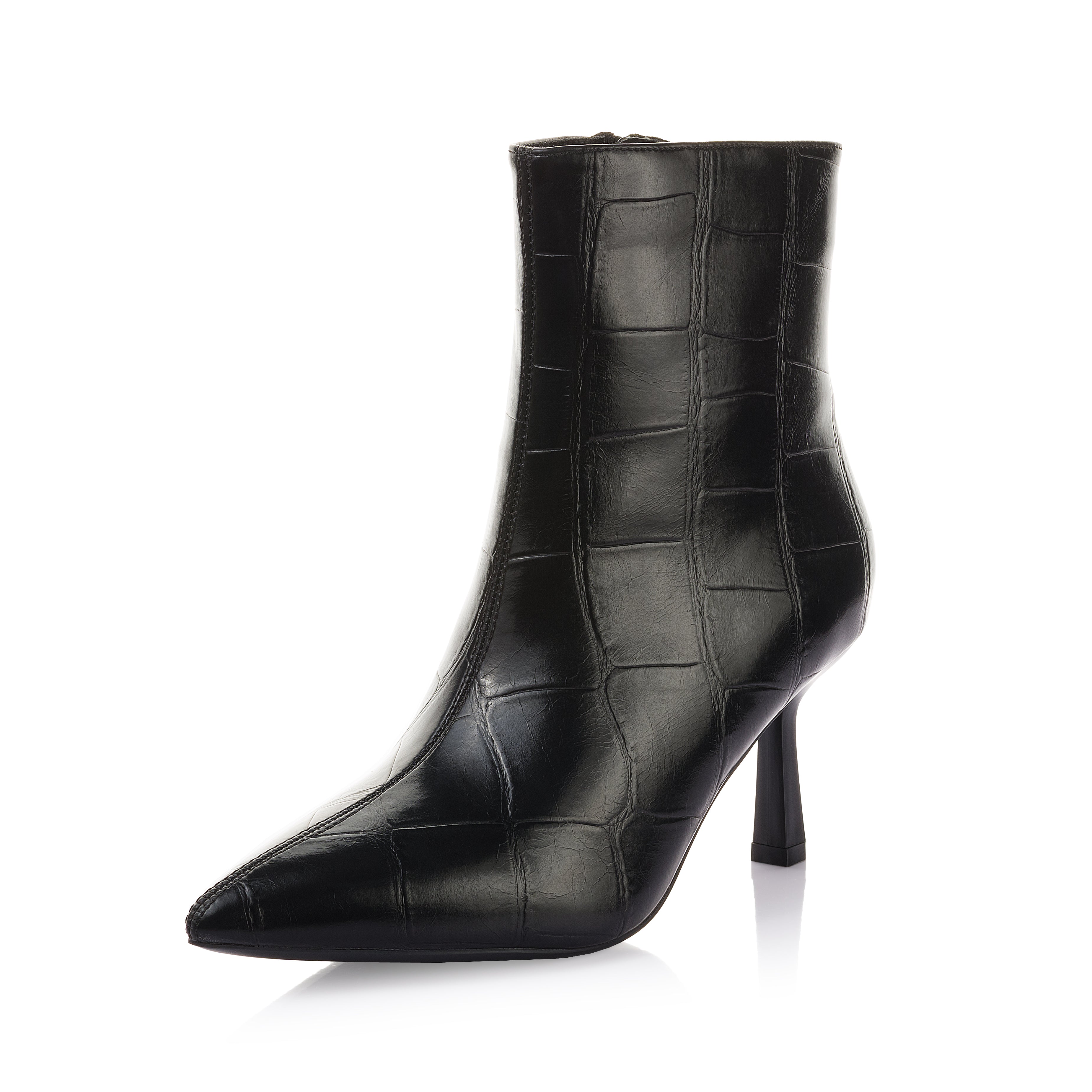 Embossed Heel Boot