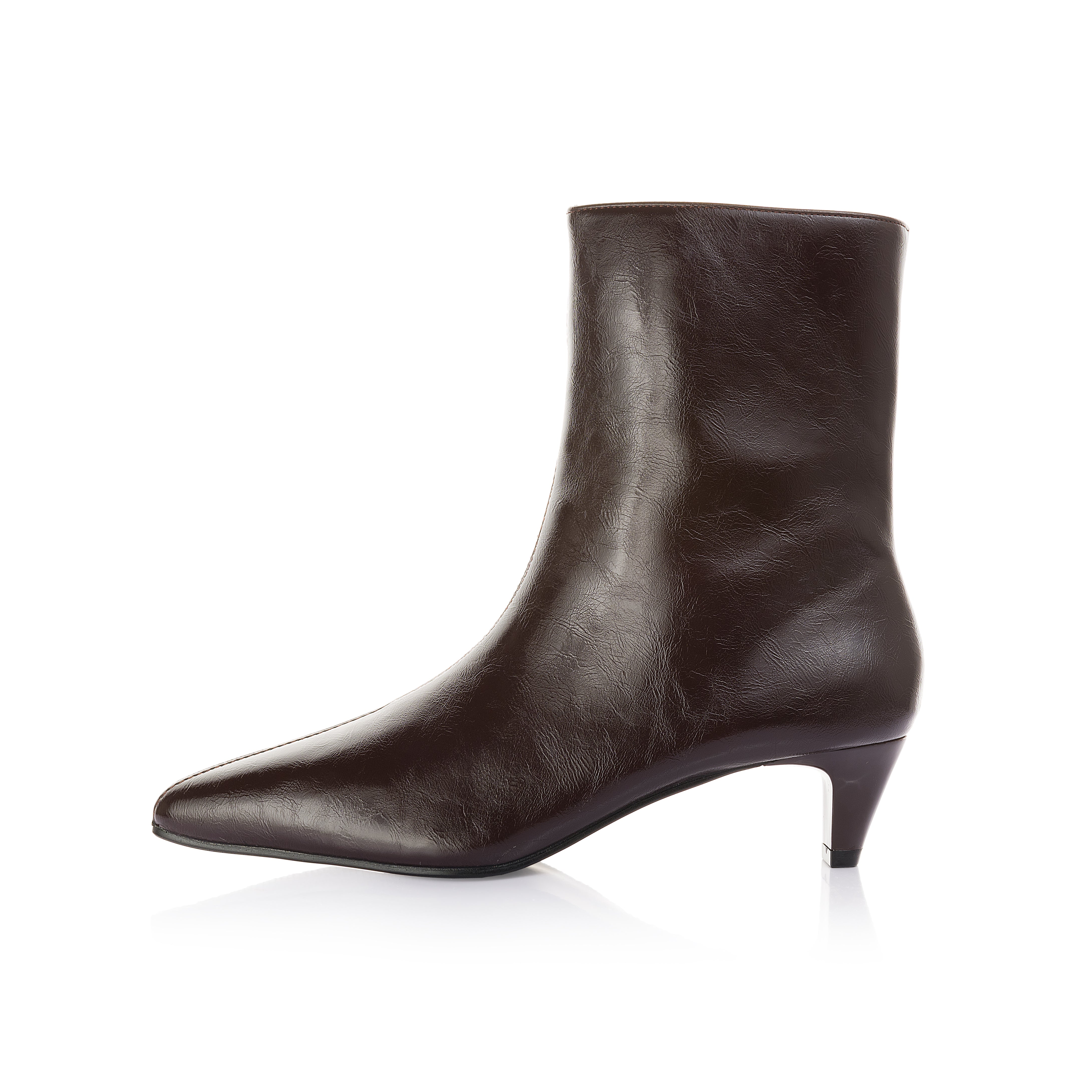 Glossy Pointed Boot