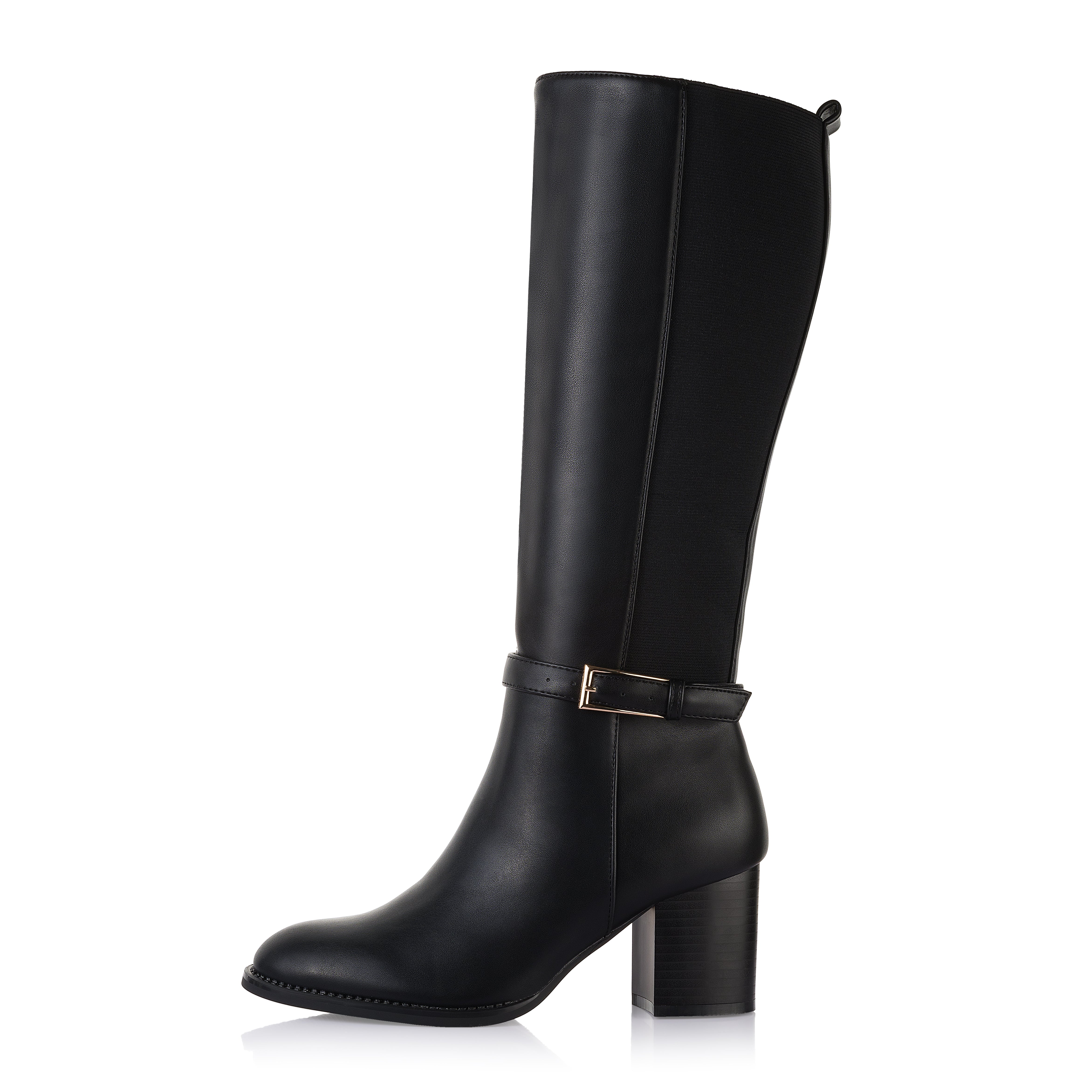 Buckle Elastic Boot