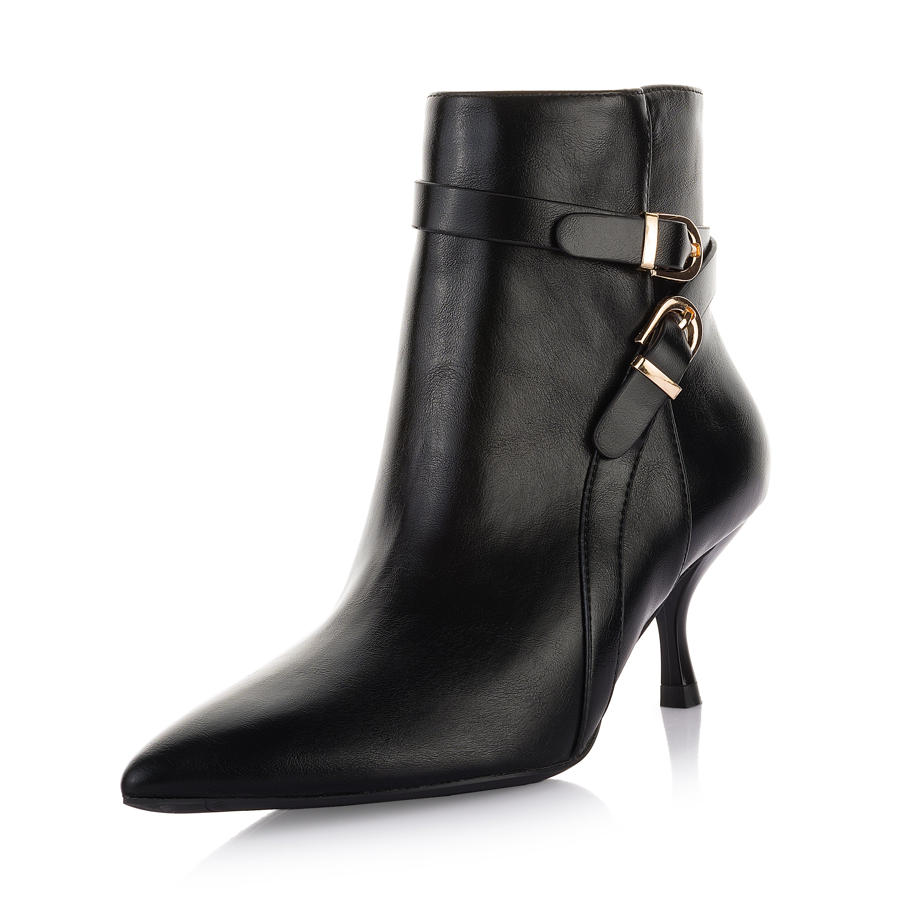 Double Buckle Pointed Boot