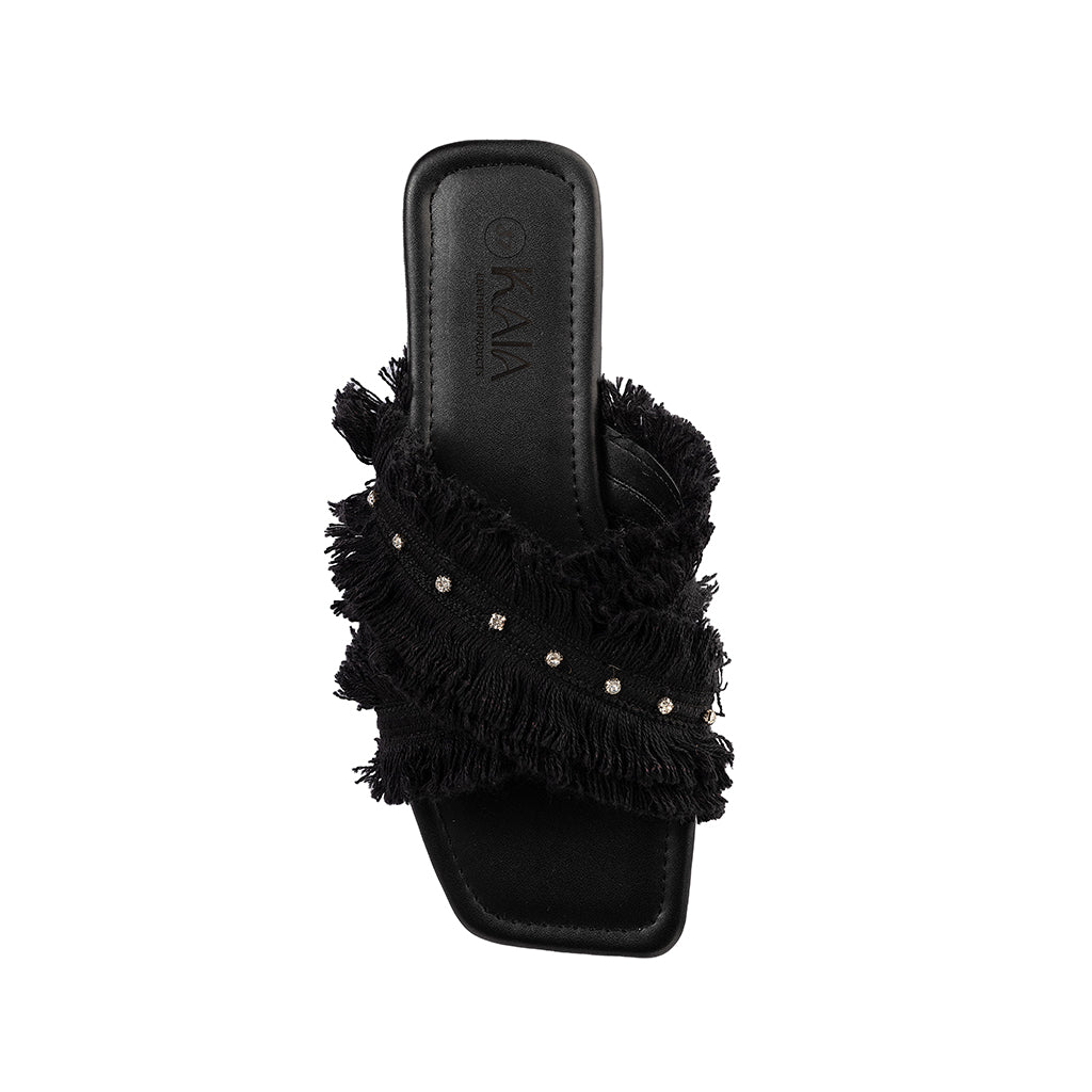 Crochet Crossover Slipper