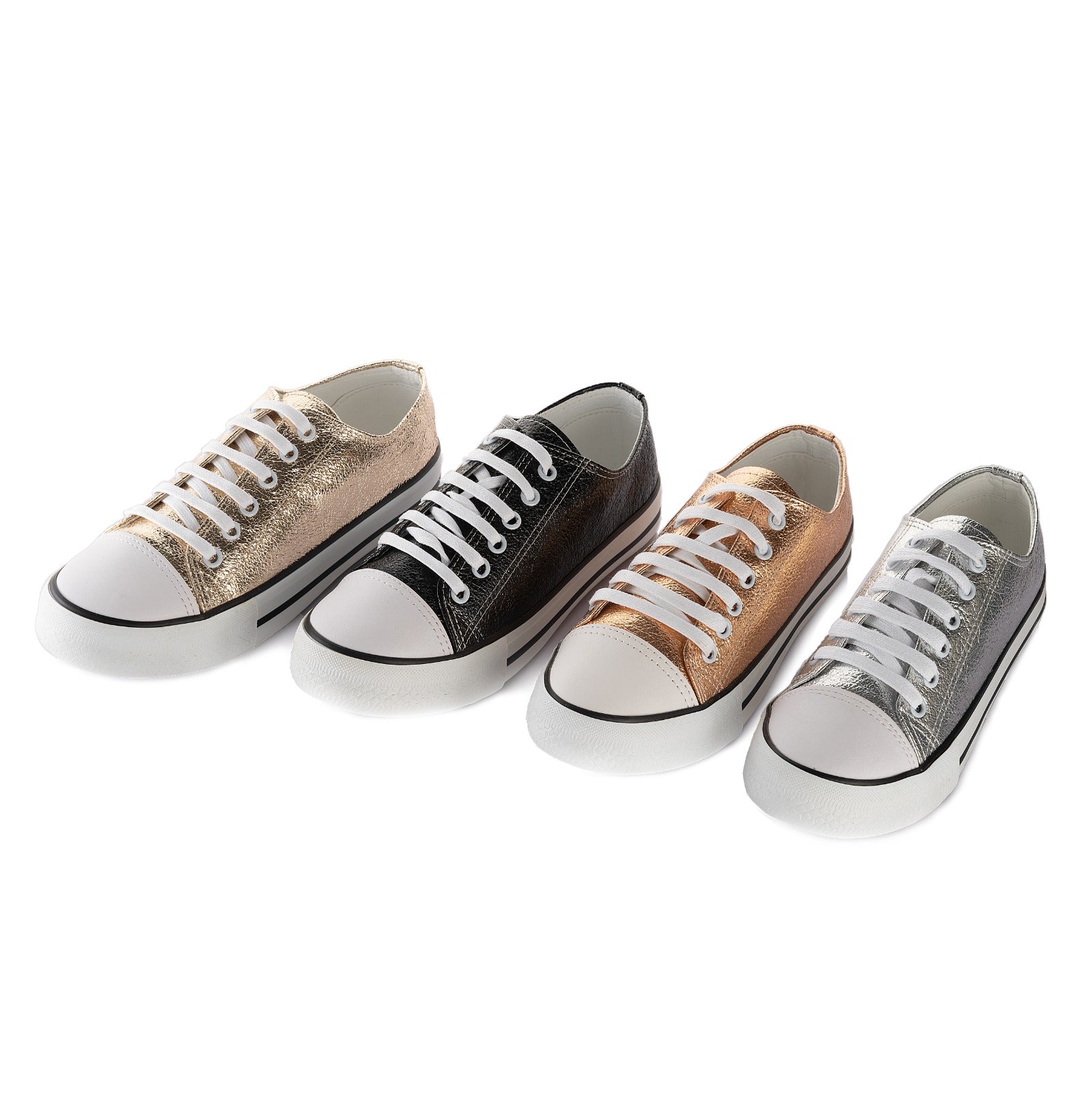 Metallic Sneakers