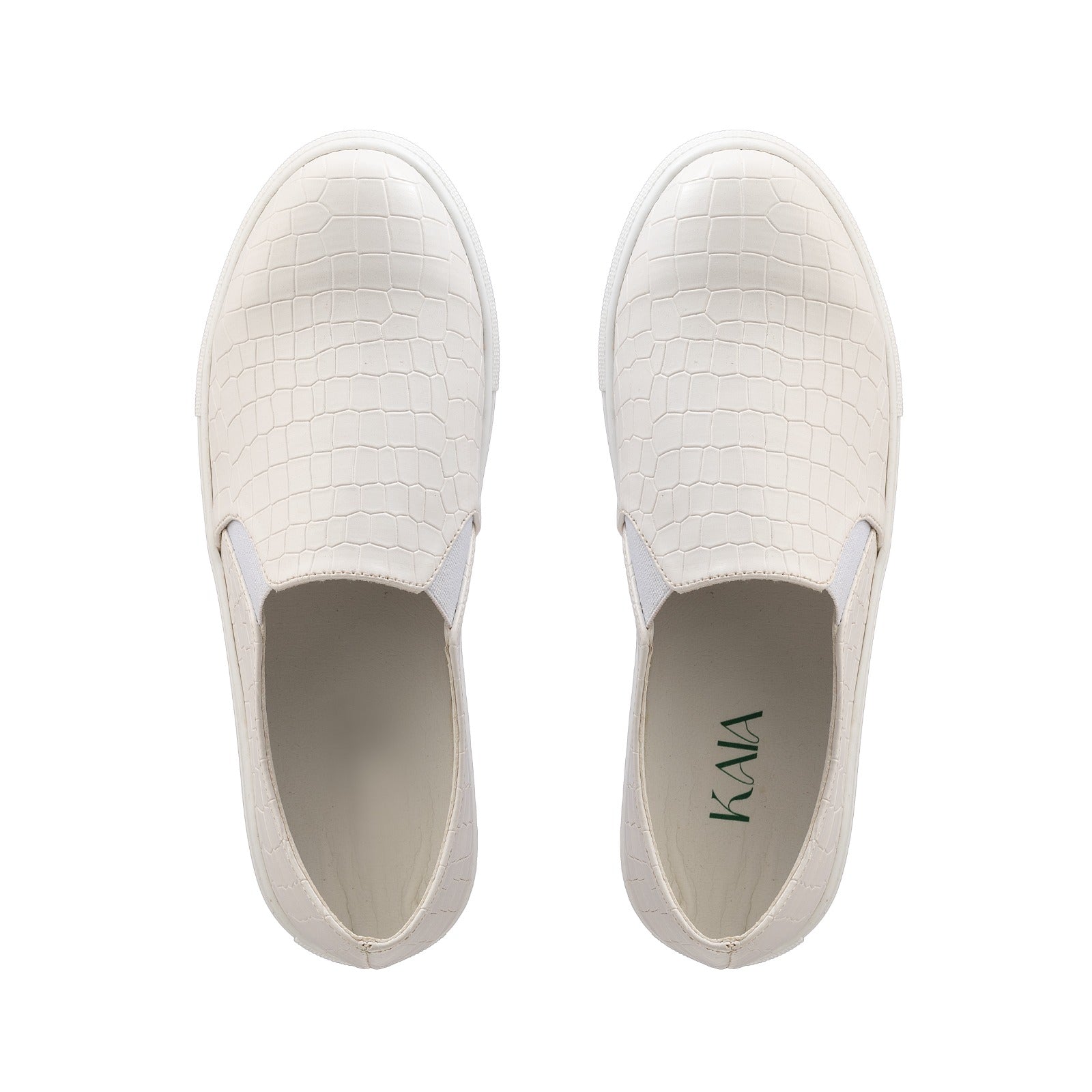 Metallic Scaled Slip-ons