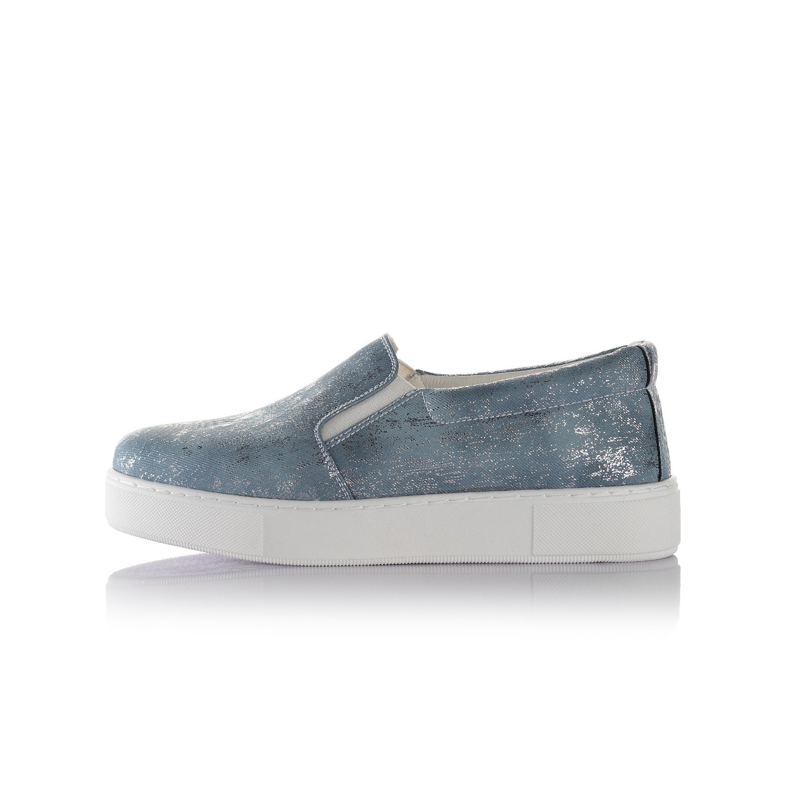 Metallic Slip-ons