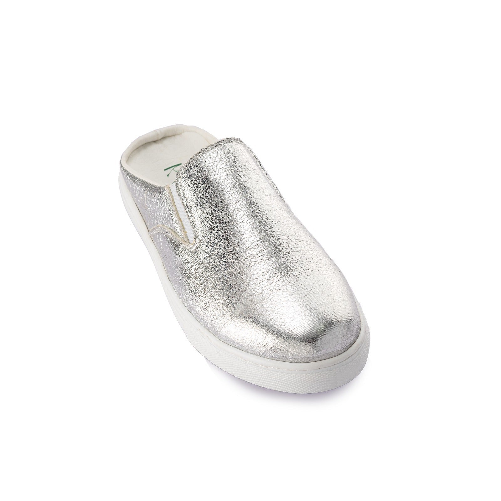 Metallic Plain Clogs