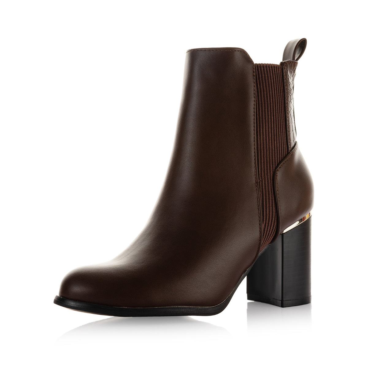 Gloss Heels Boots – Kaia