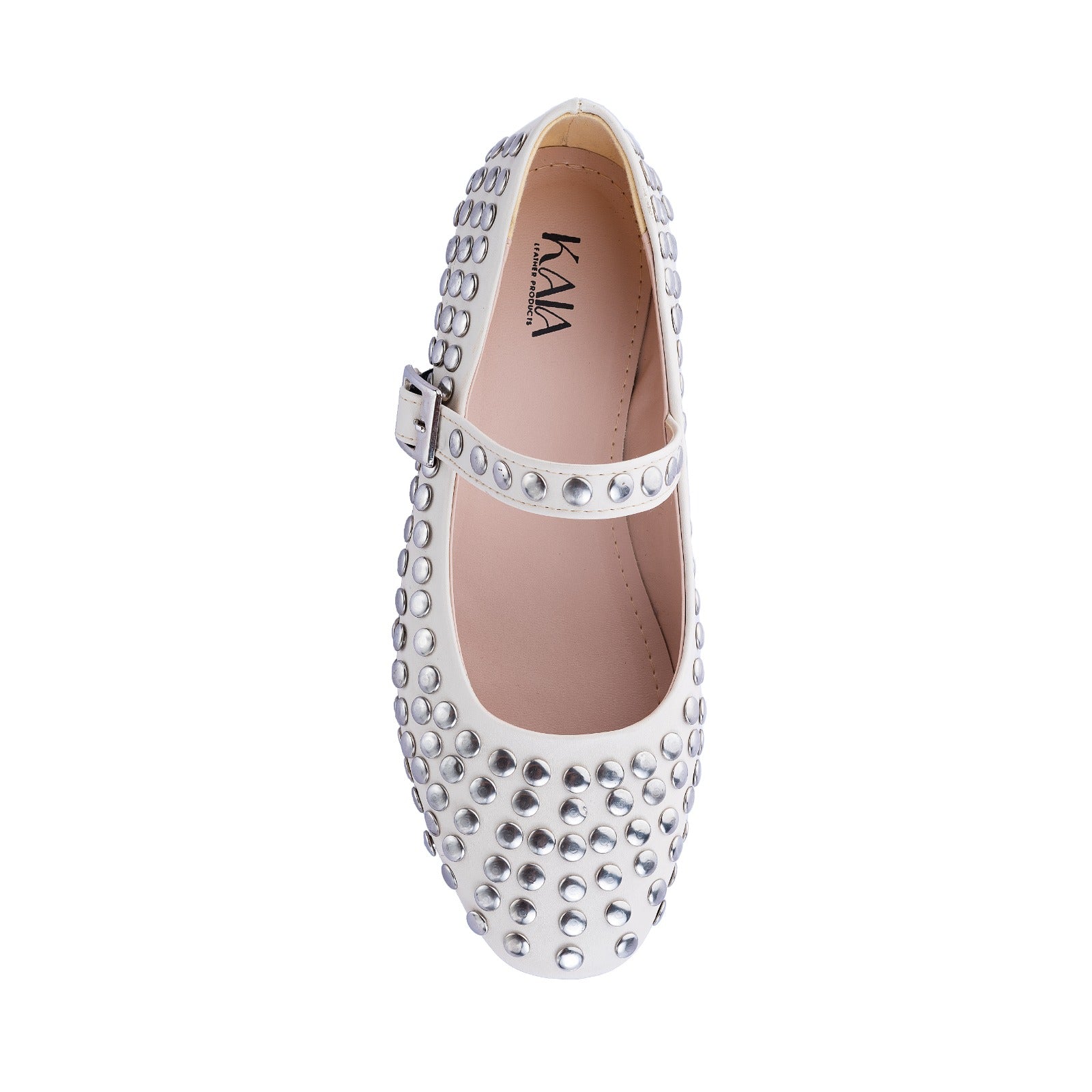 Studded Elegance Ballerina