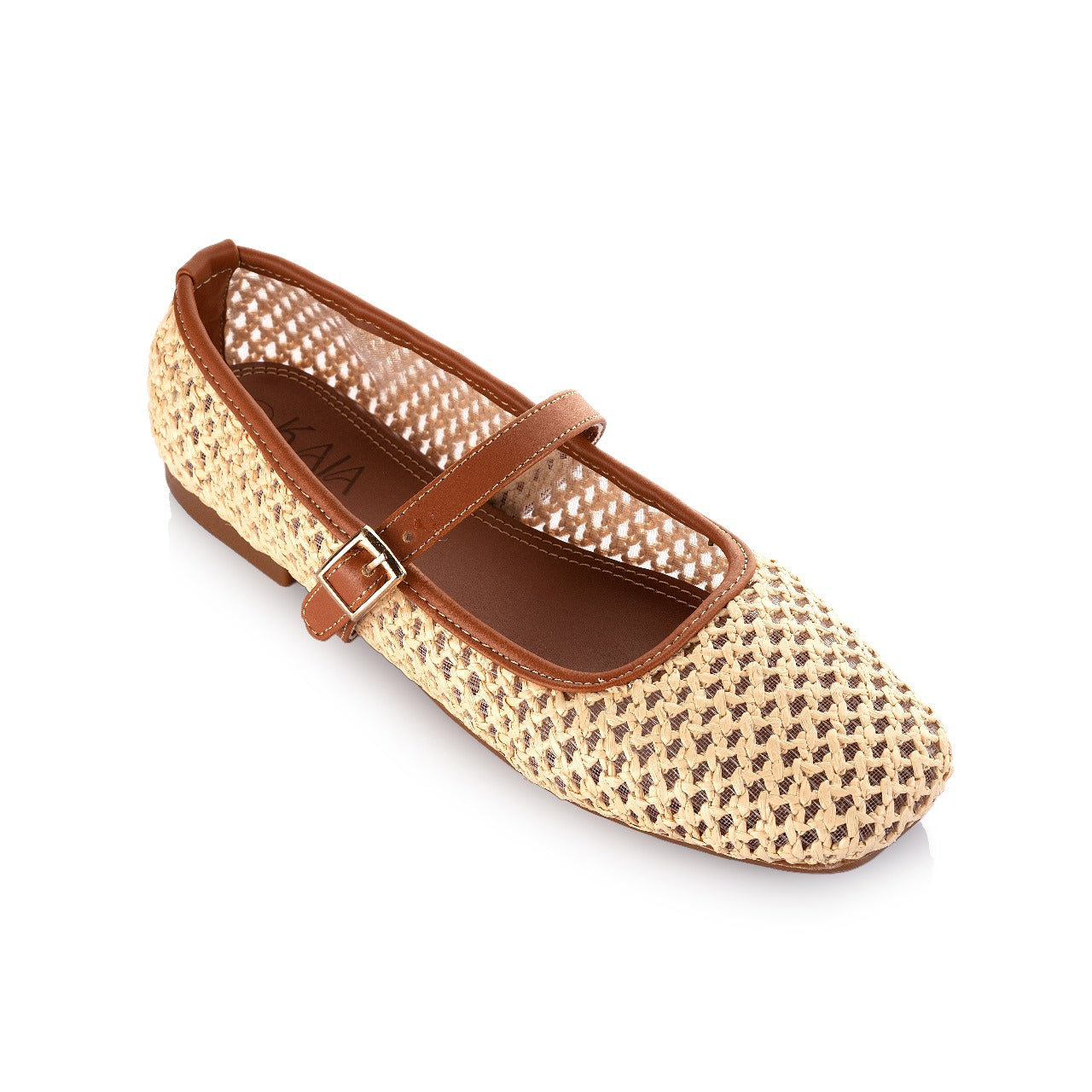 Woven Mary Janes Ballerina