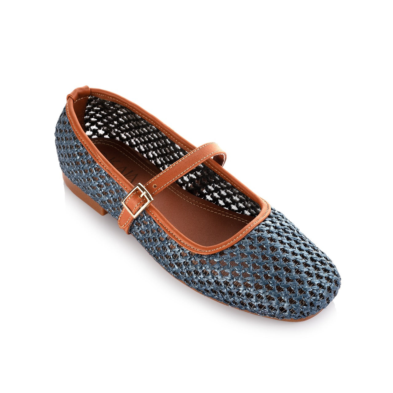 Woven Mary Janes Ballerina