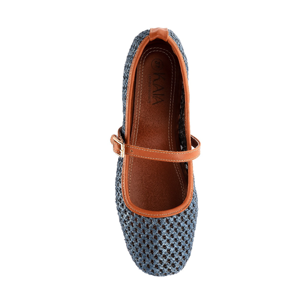 Woven Mary Janes Ballerina