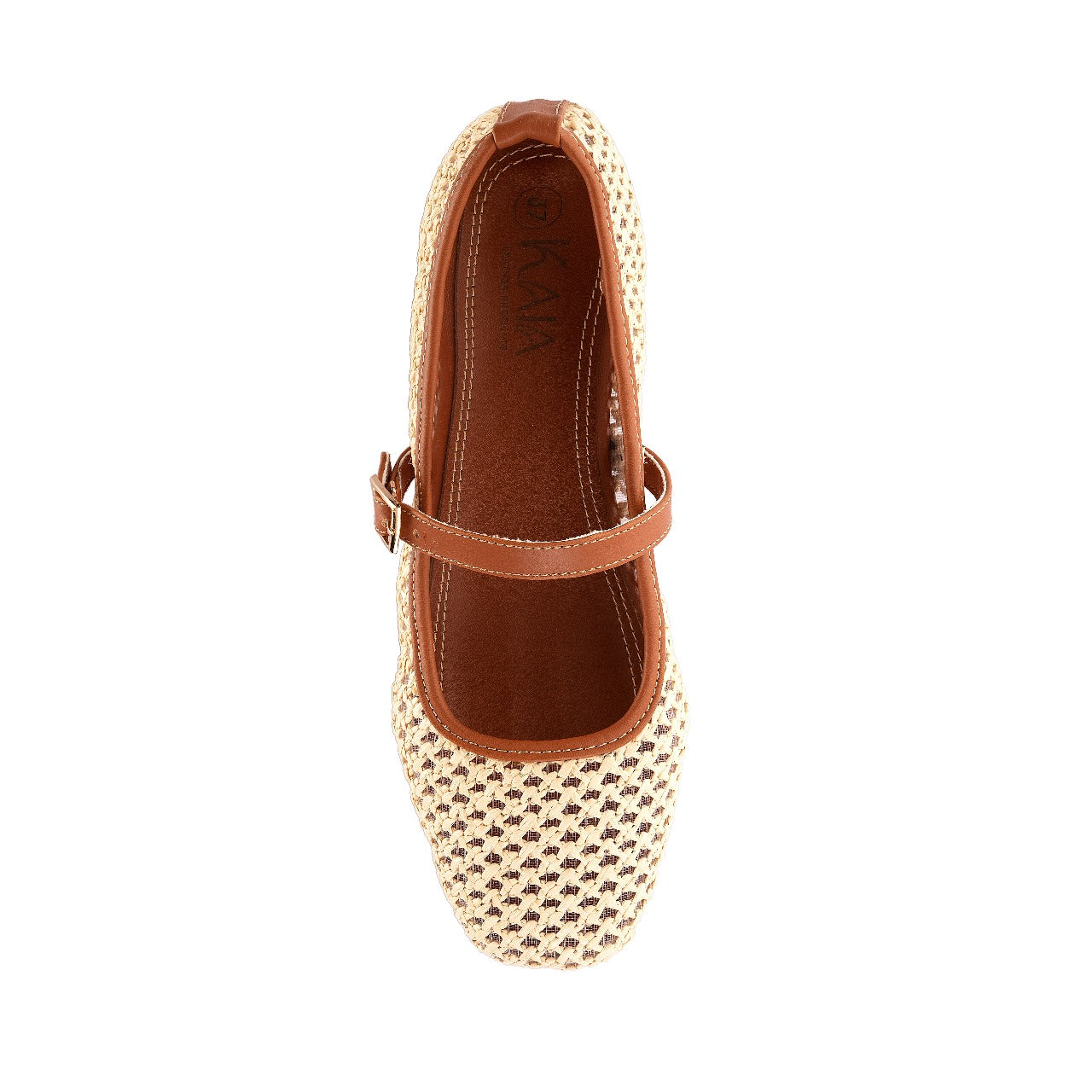 Woven Mary Janes Ballerina