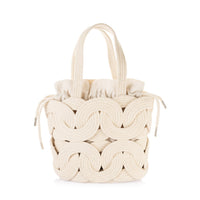 Woven Rope Bucket Bag