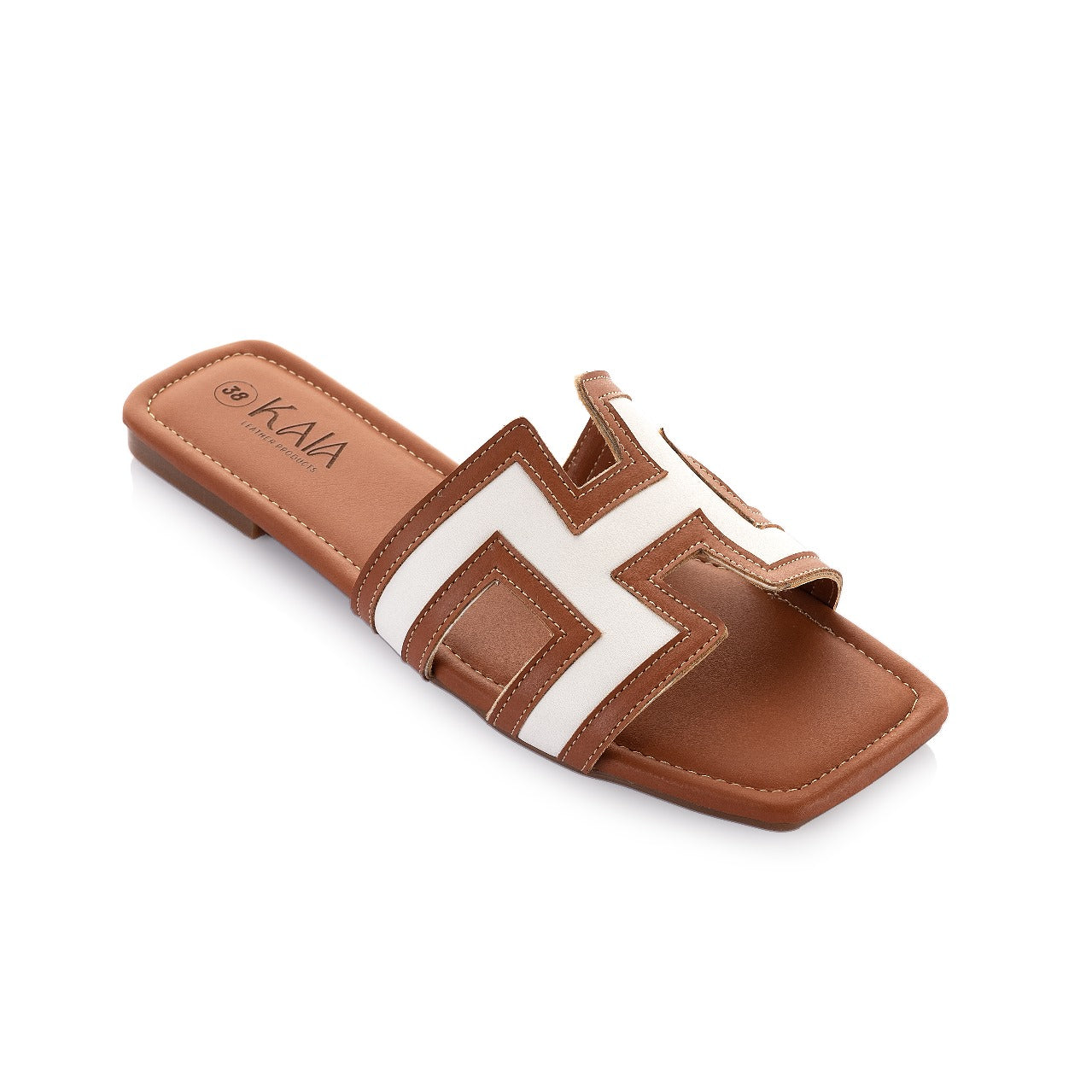 Zigzag Strap Slipper