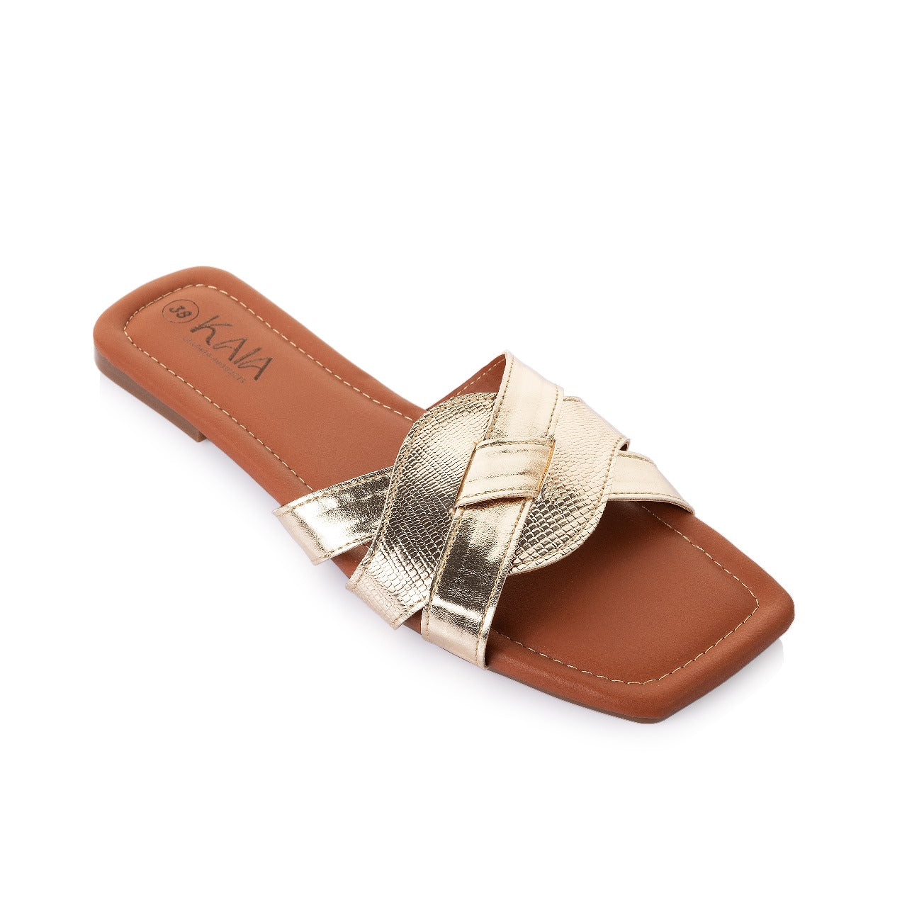 Crisscross Metallic Slides