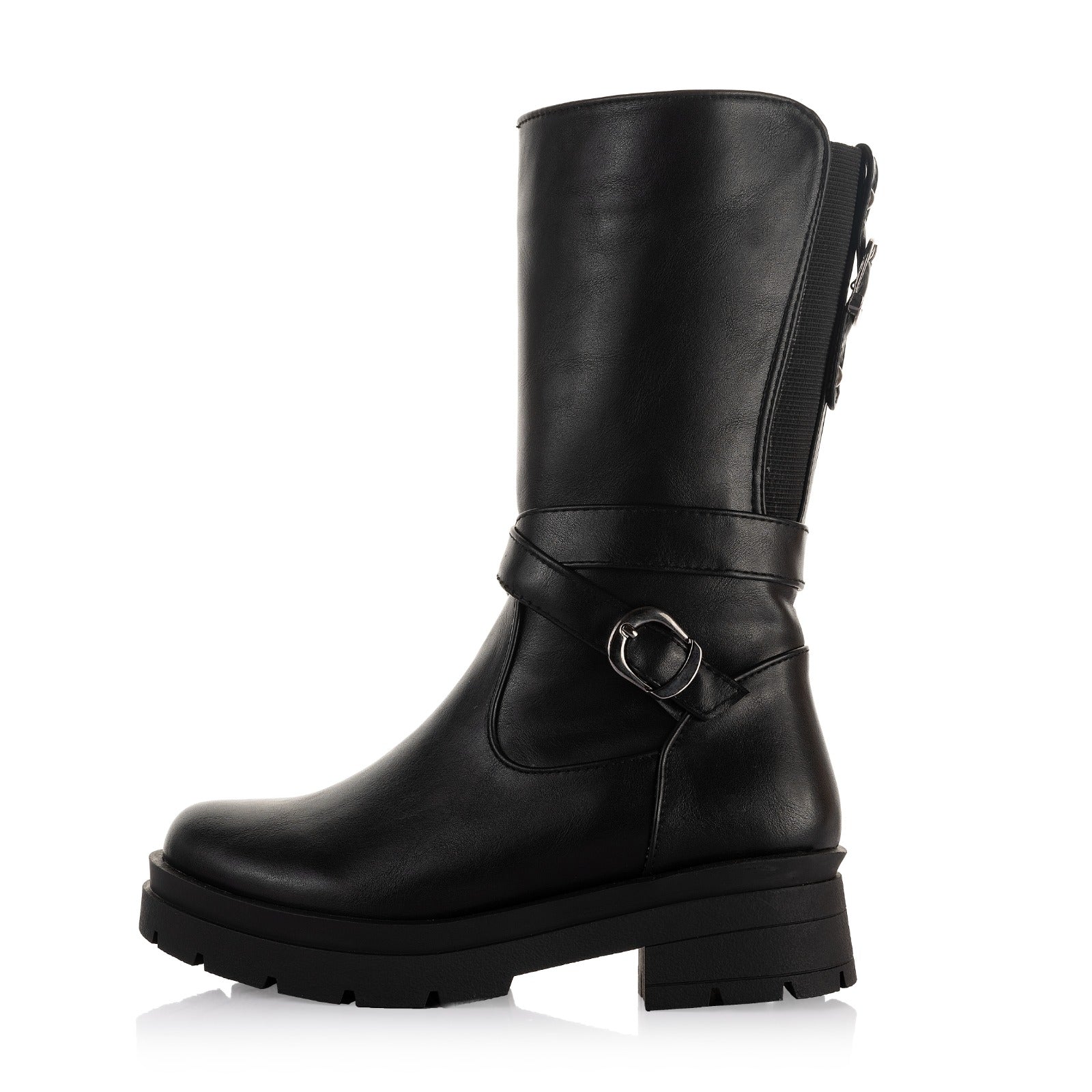 Cross Belt Boots