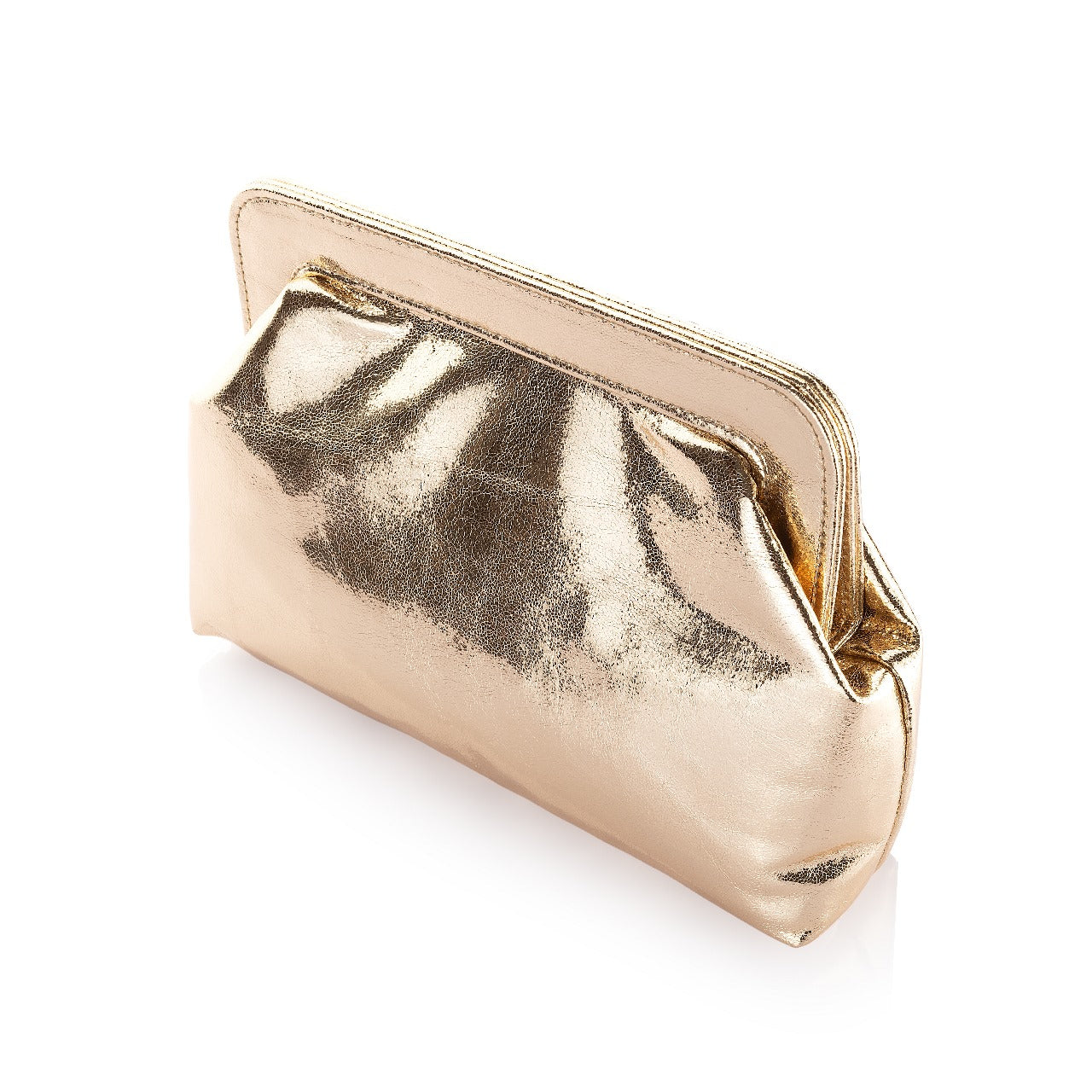 Metallic Monochrome Clutch