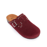 Studded Suede Clog