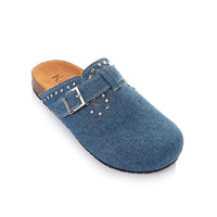 Studded Suede Clog