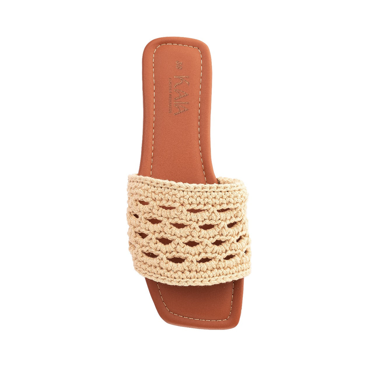 Woven Raffia Slippers