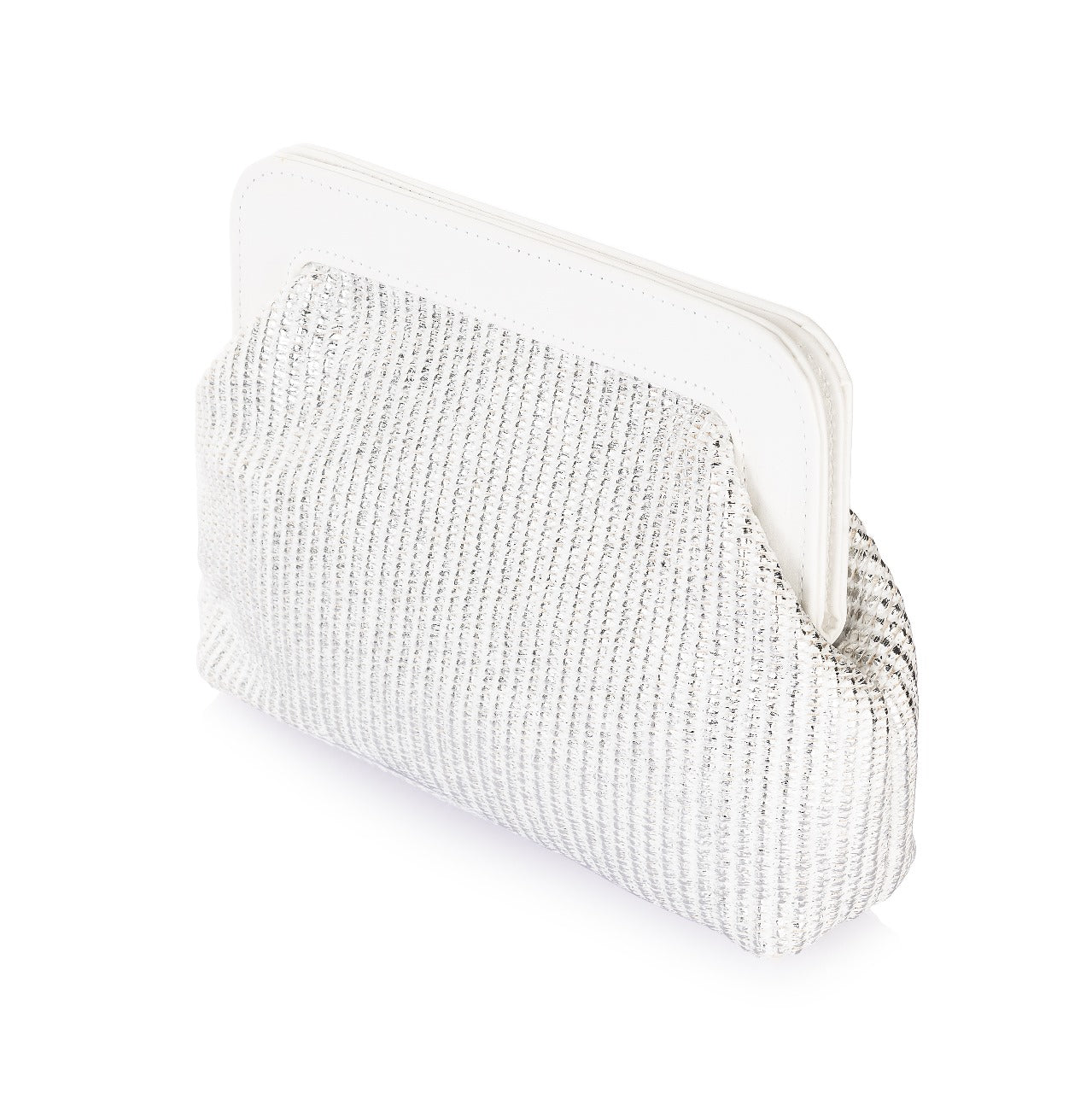 Structured Woven Clutch