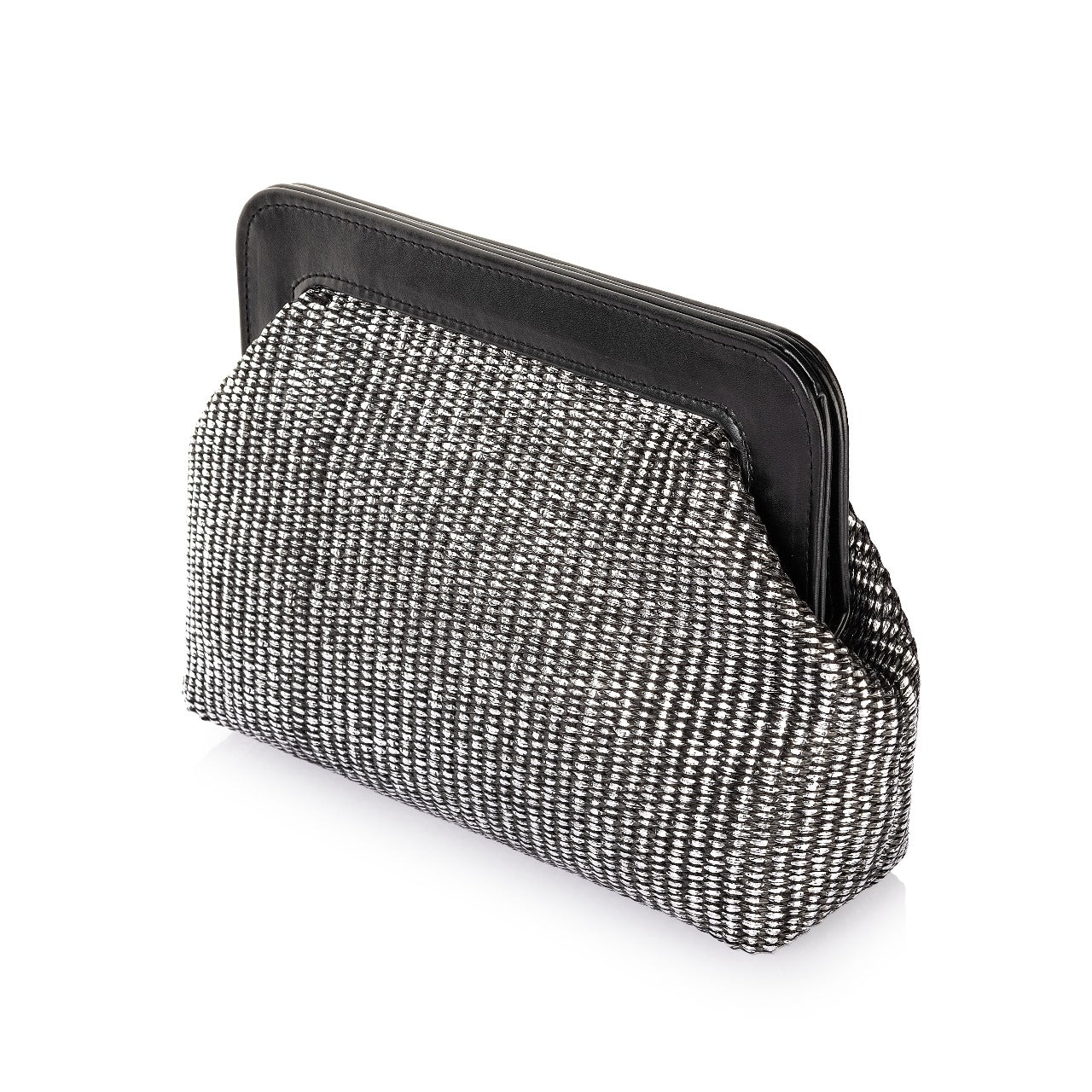 Structured Woven Clutch