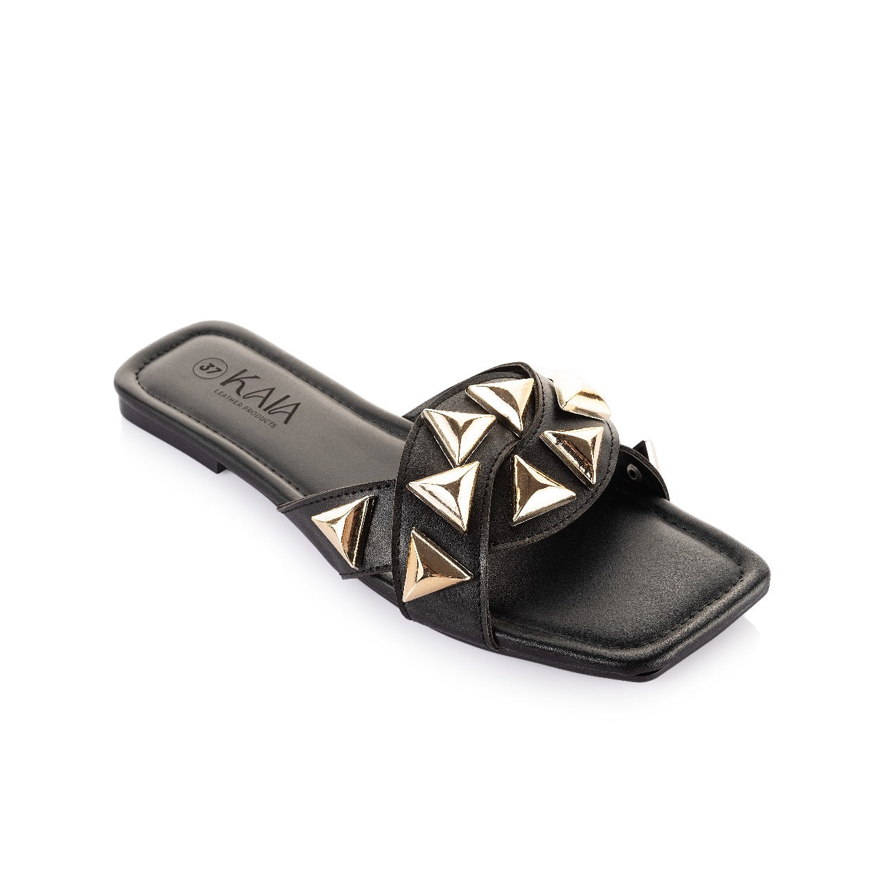 Pyramid Studded Slippers