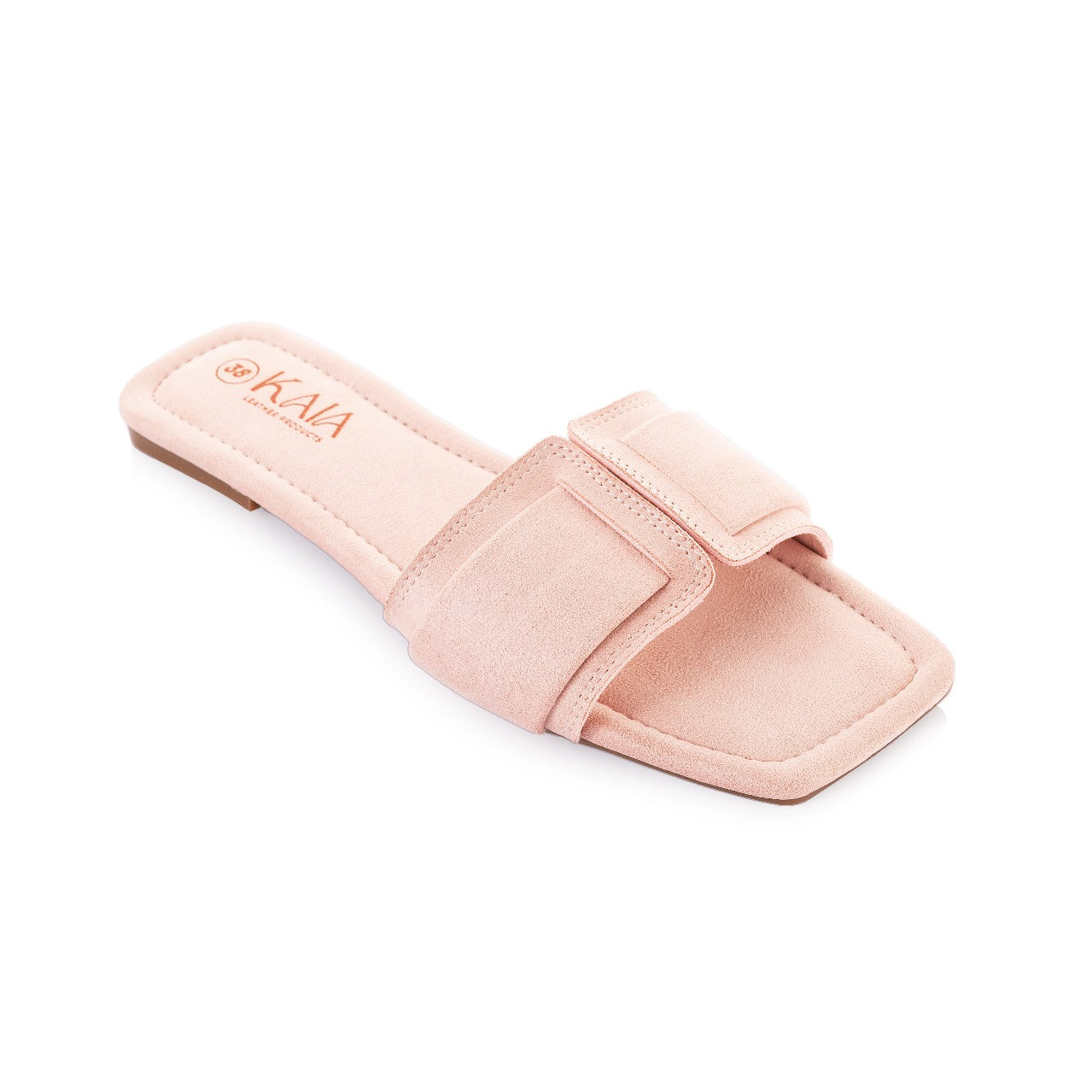 Suede Strap Slippers