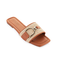 Woven Buckle Slides
