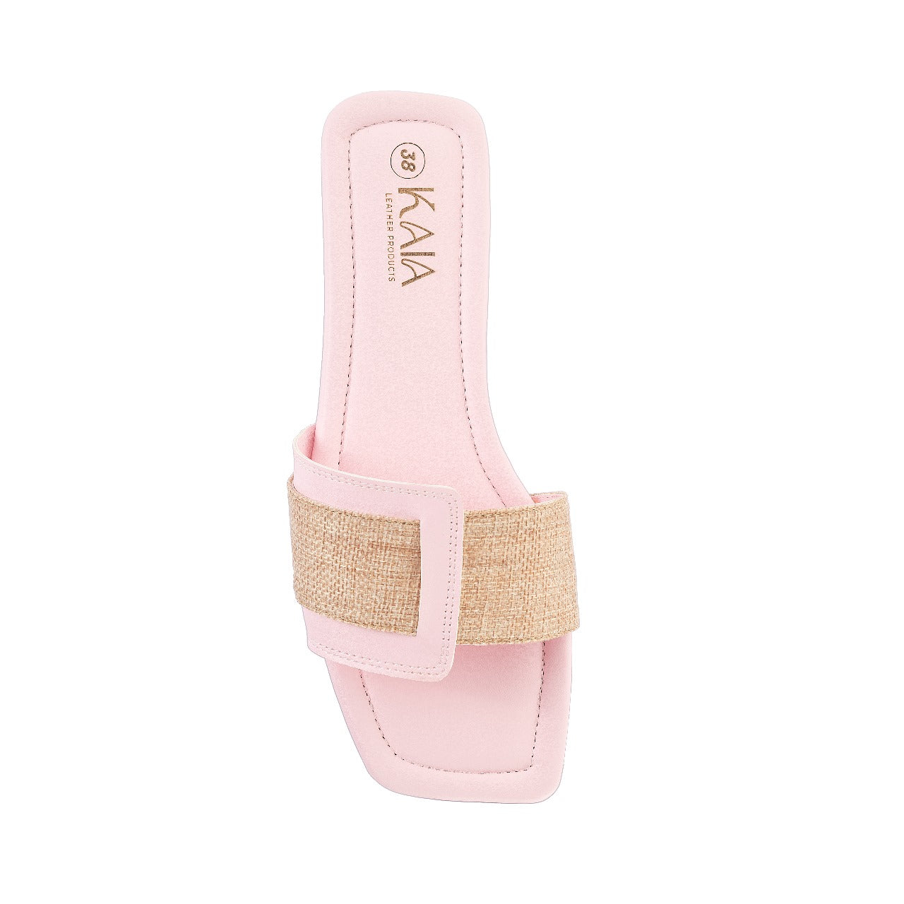 Rattan Belted Slipper