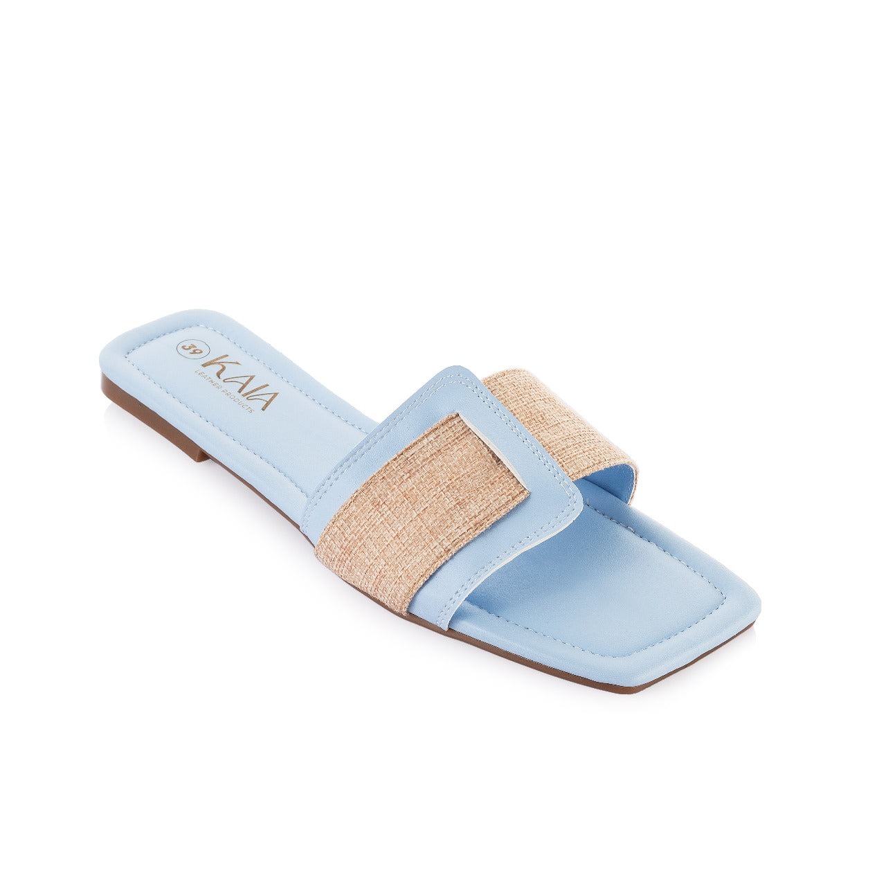 Rattan Belted Slipper