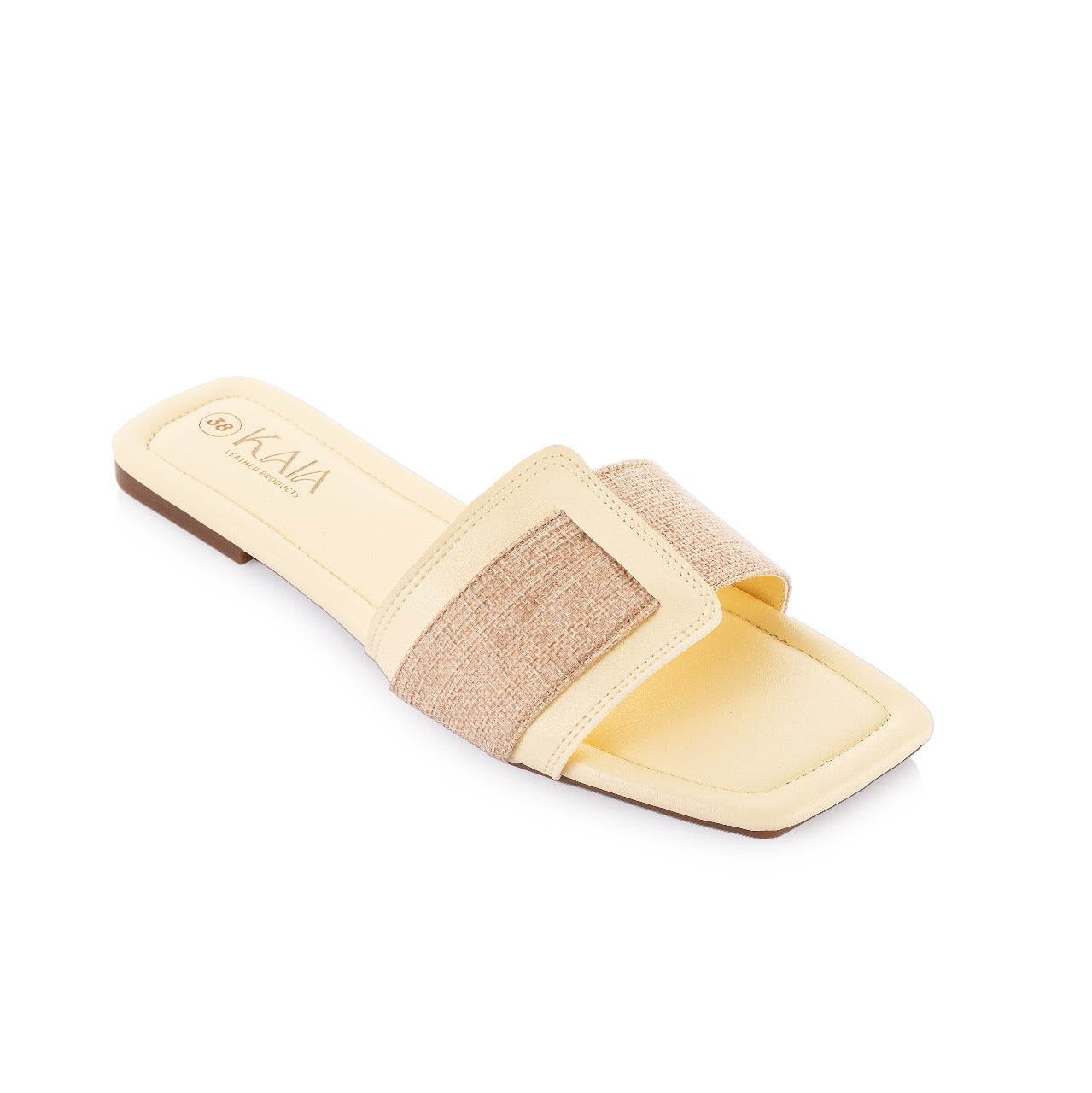 Rattan Belted Slipper