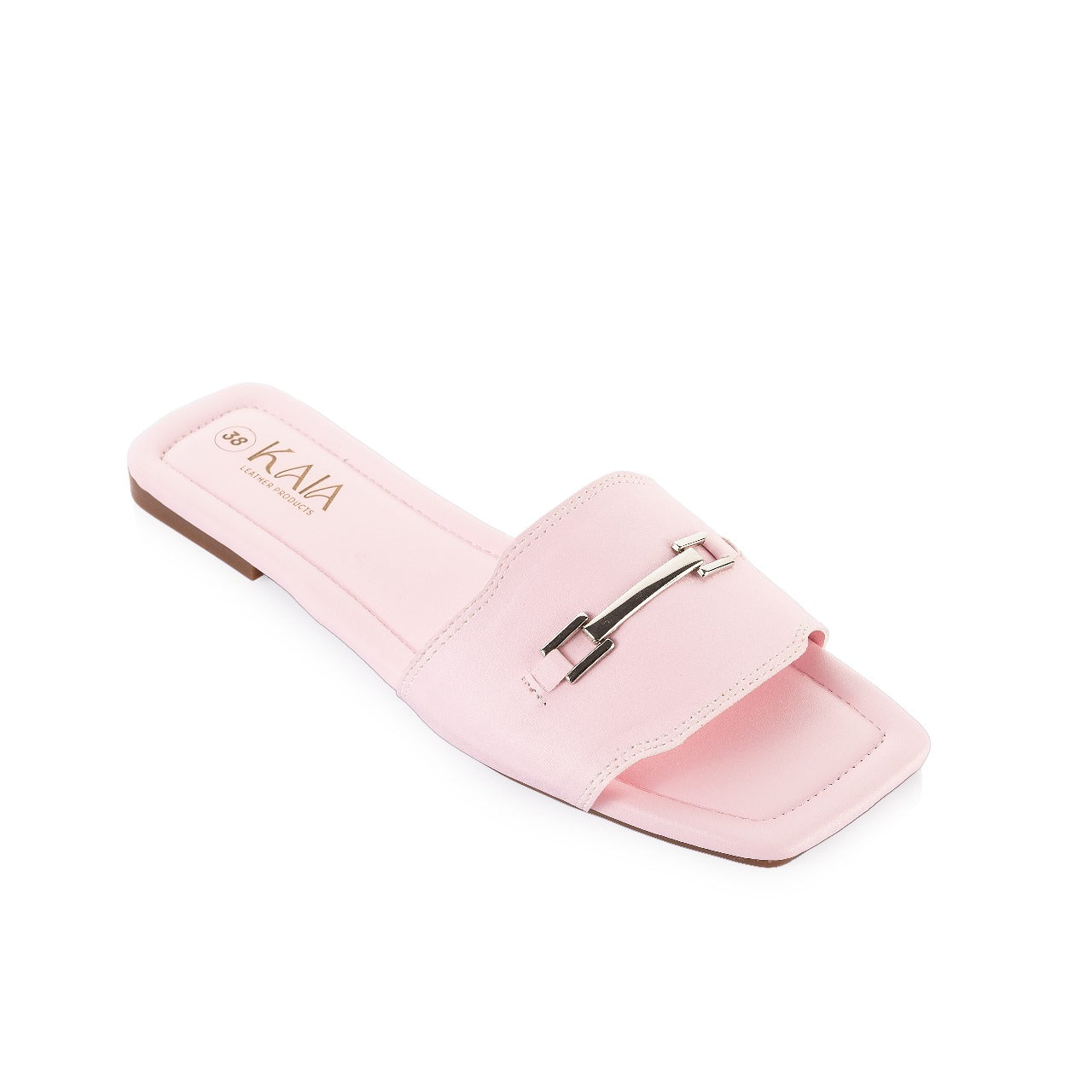 Buckle Detail Slippers