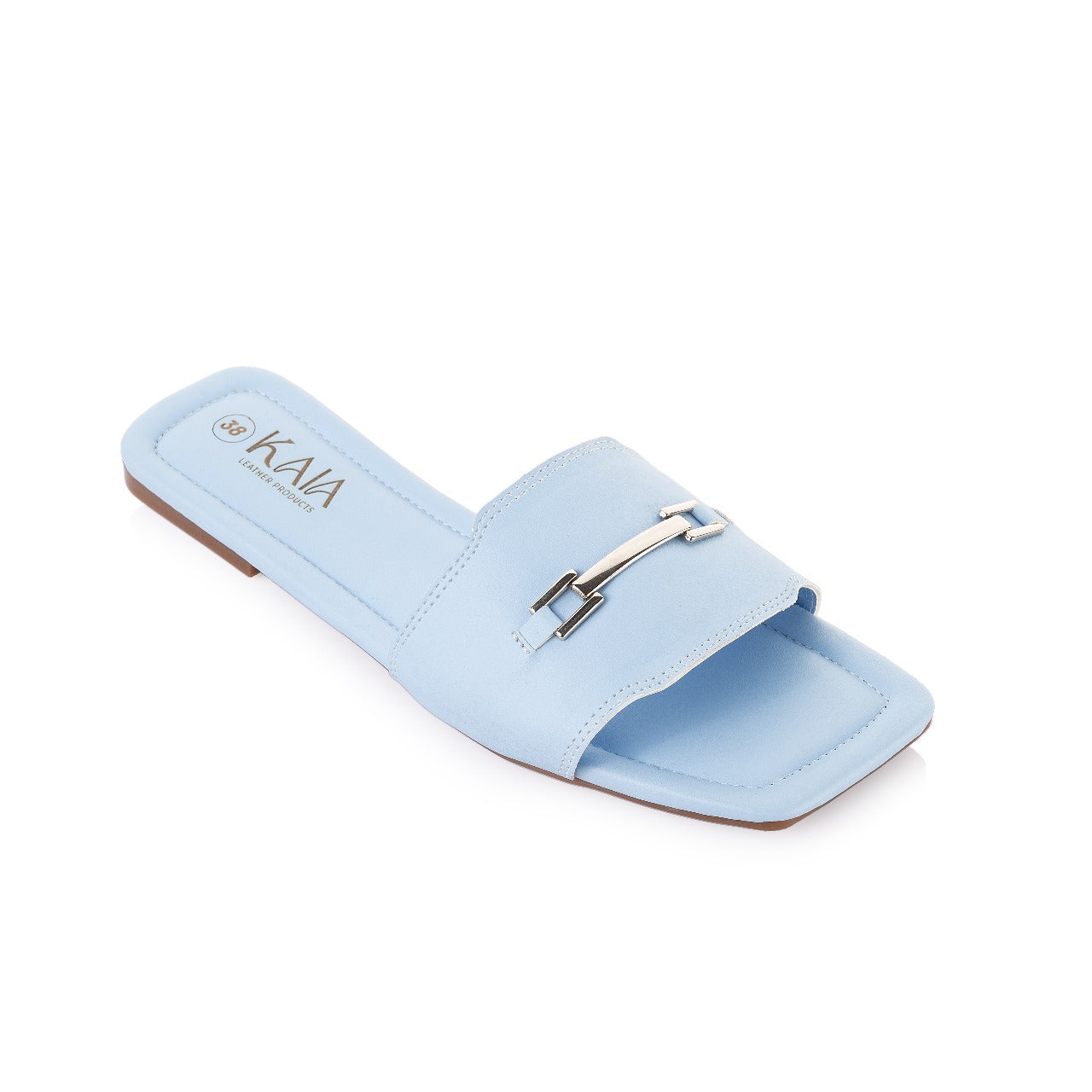 Buckle Detail Slippers