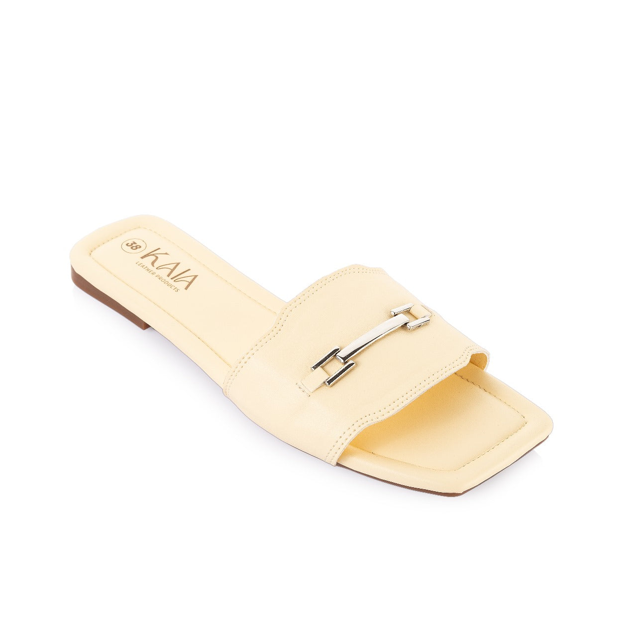 Buckle Detail Slippers