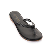 Leather Toe Slippers