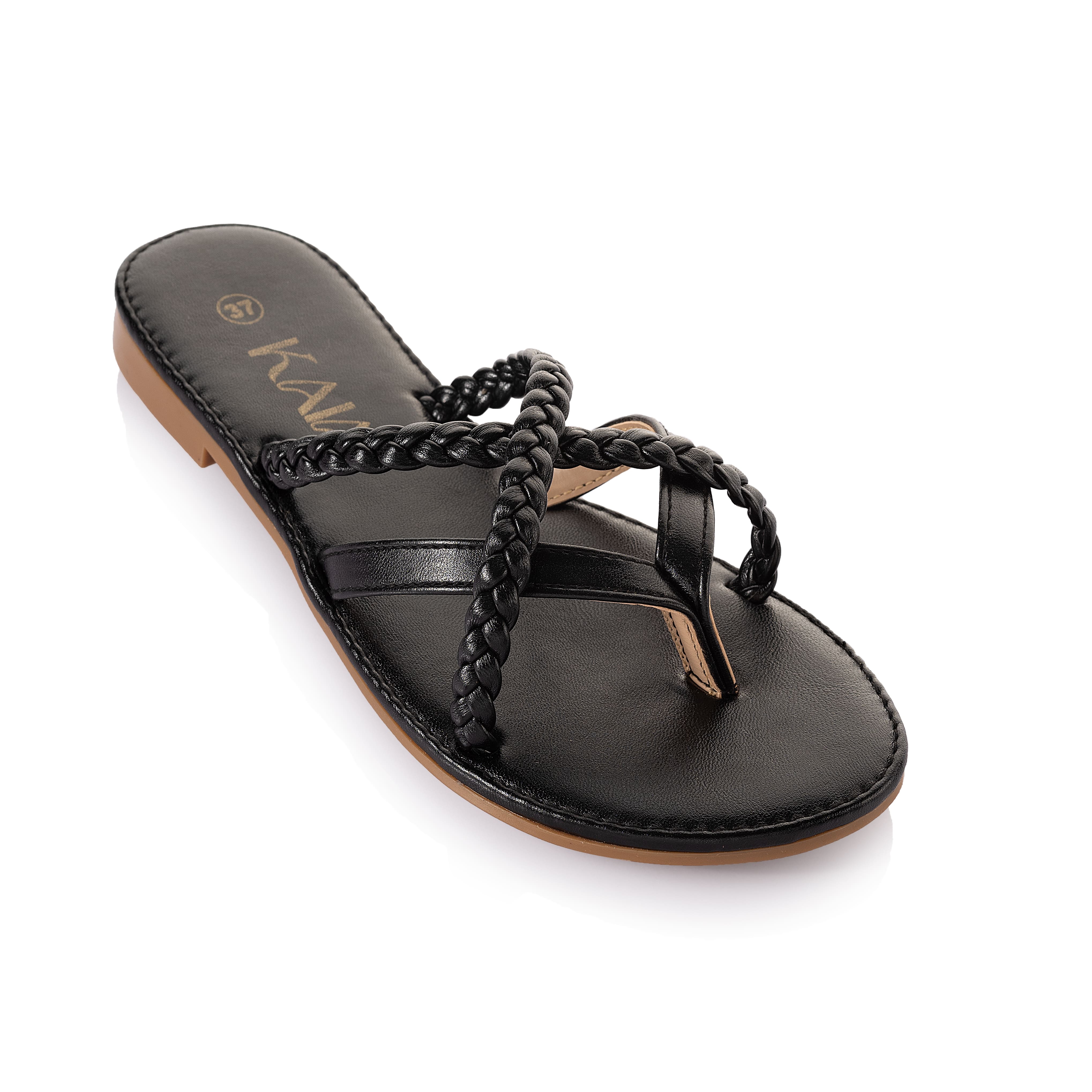 Triple Braided Slippers