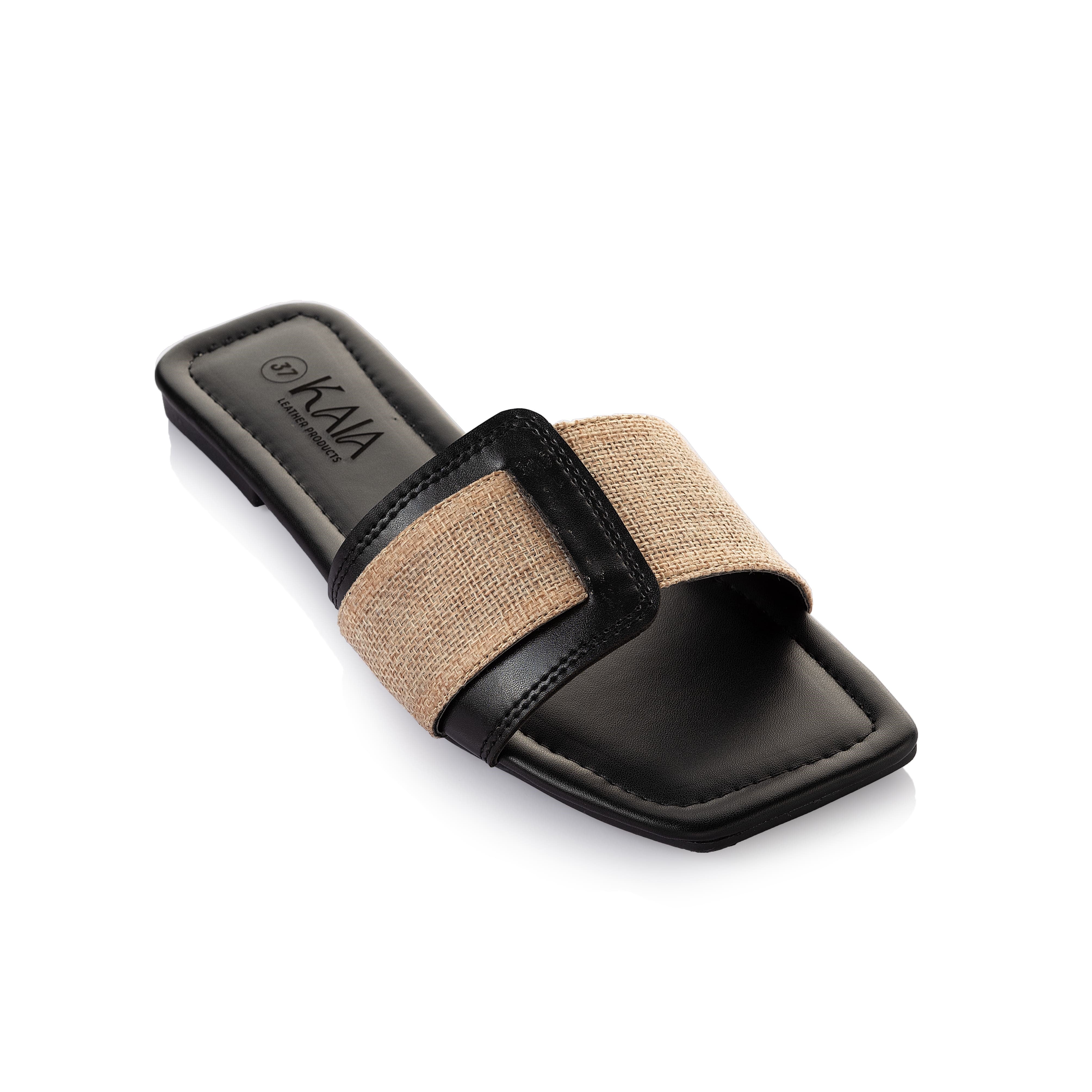 Rattan Belted Slipper