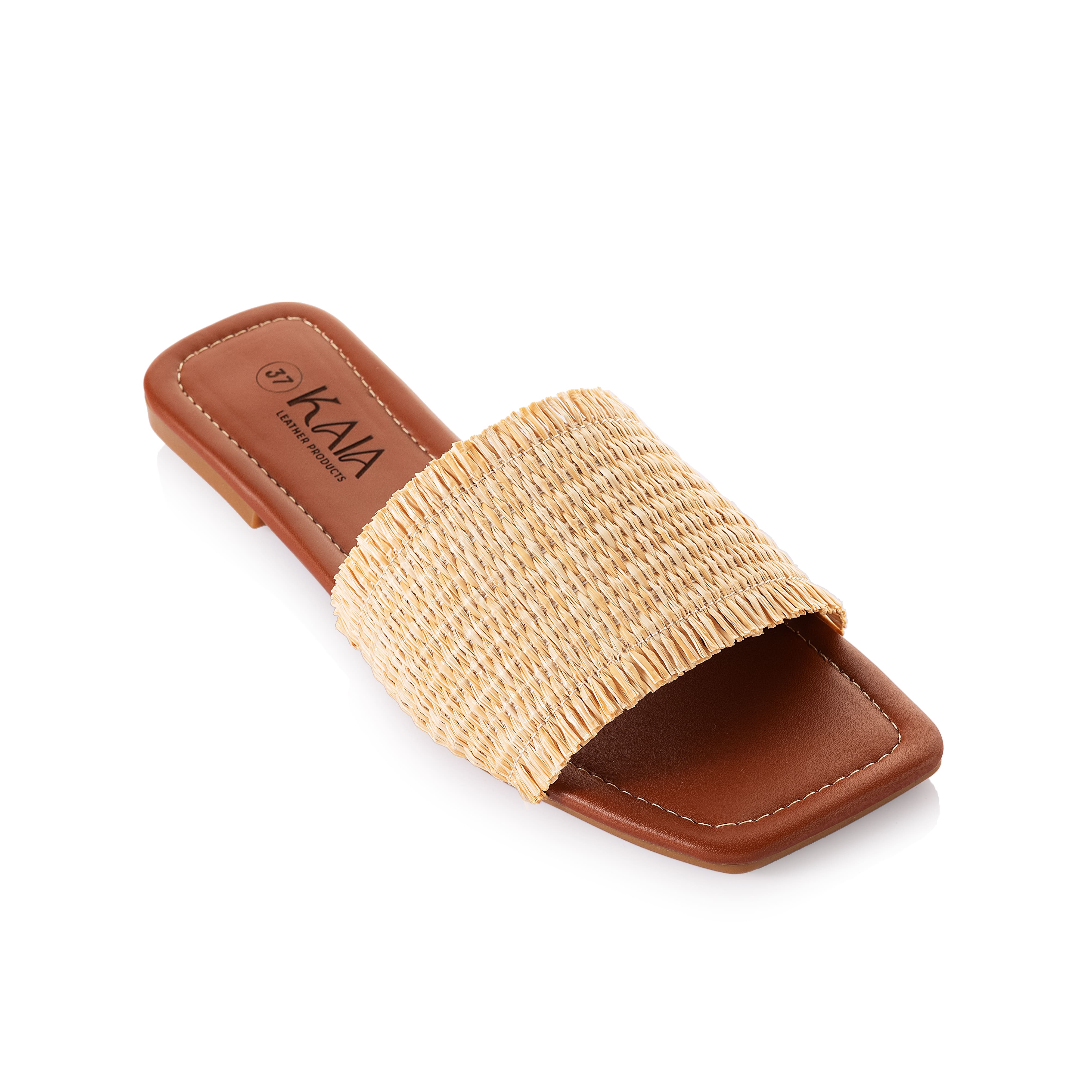 Raffia Slipper