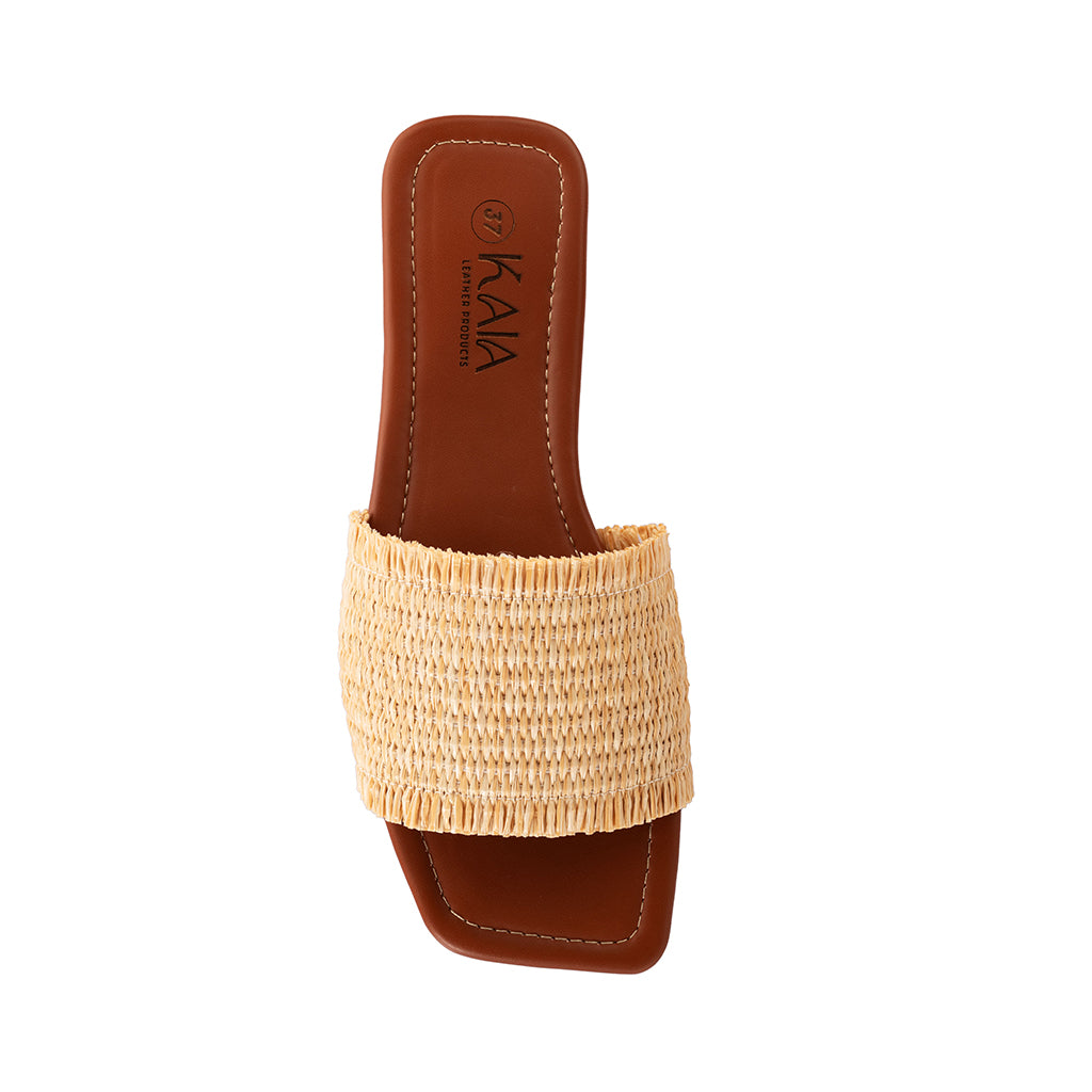 Raffia Slipper