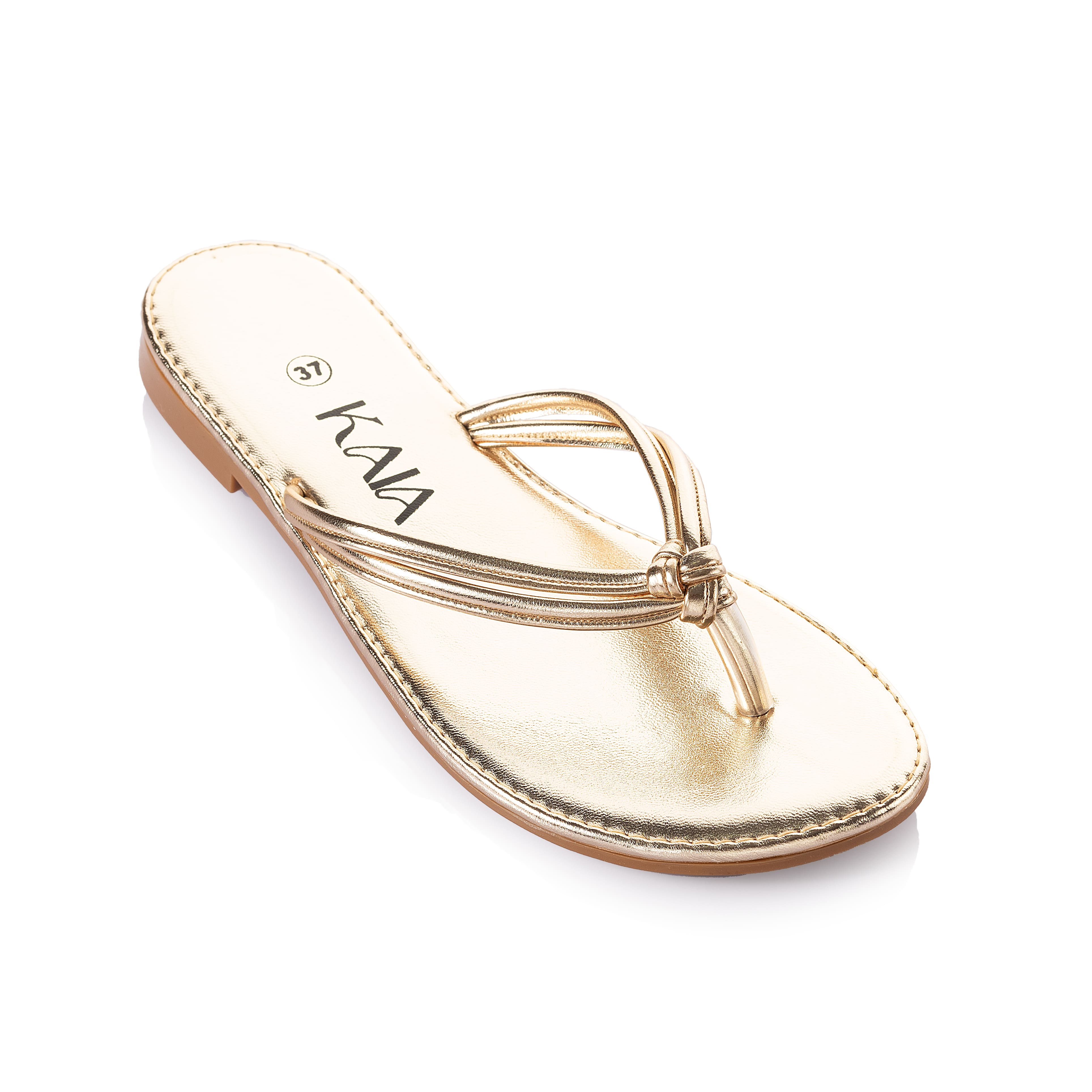 Leather Toe Slippers