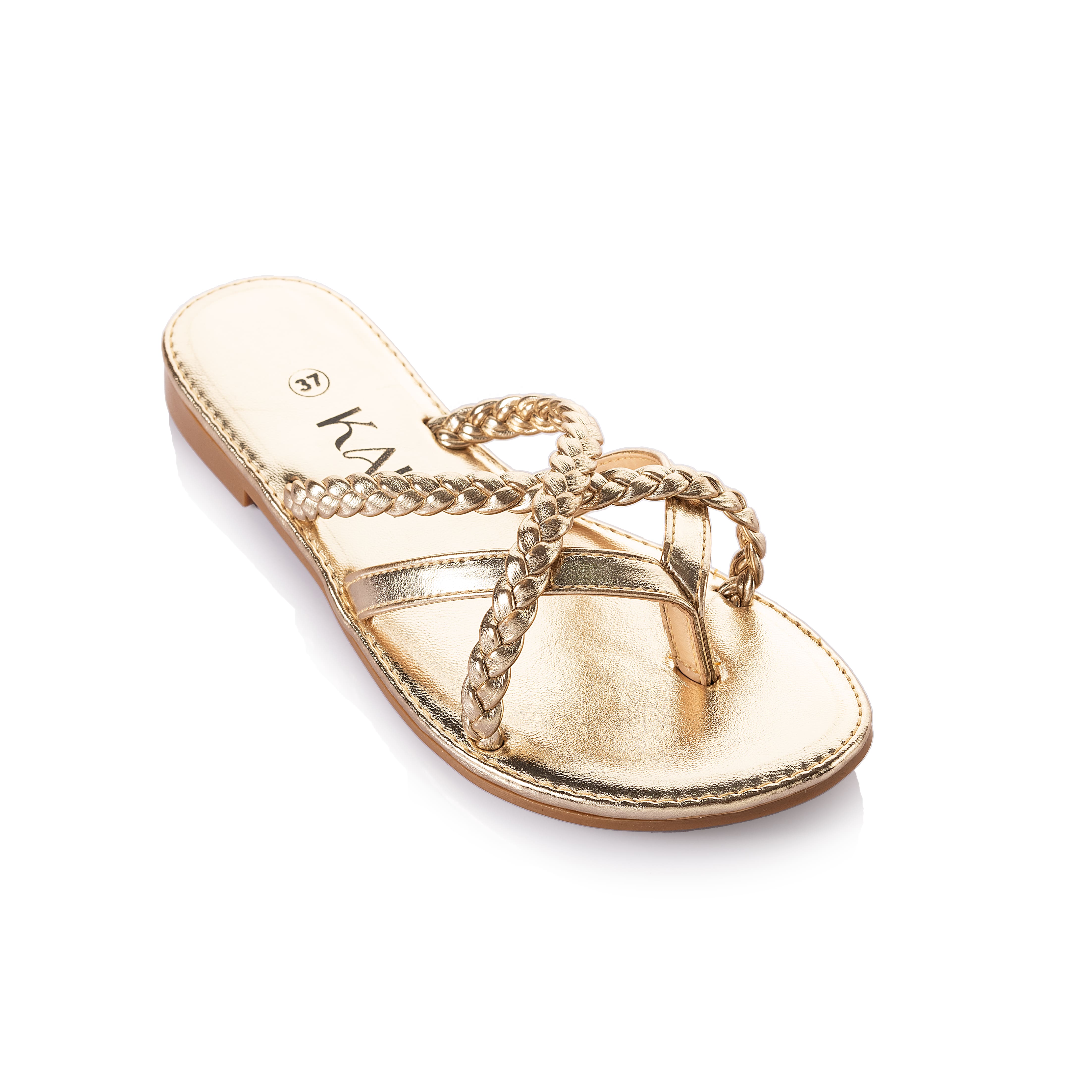 Triple Braided Slippers